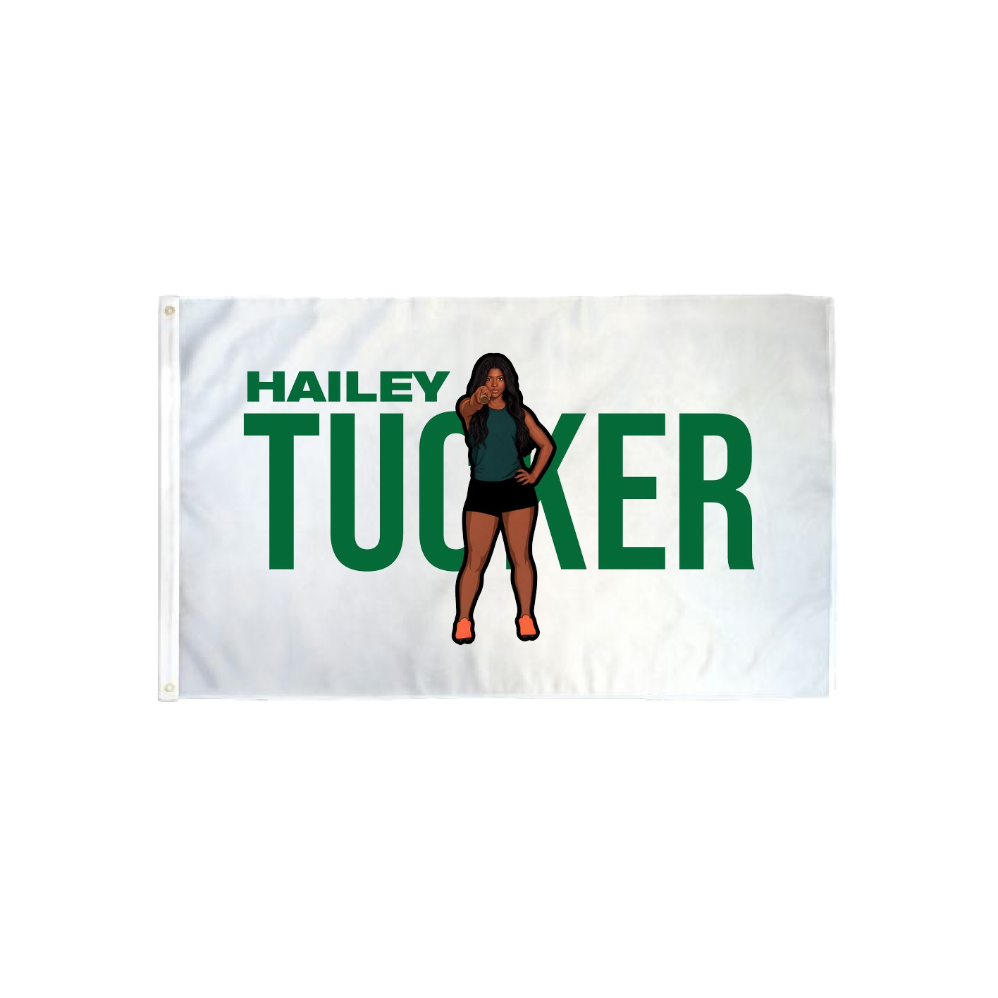 3x5 Flag — Player Name in Classic