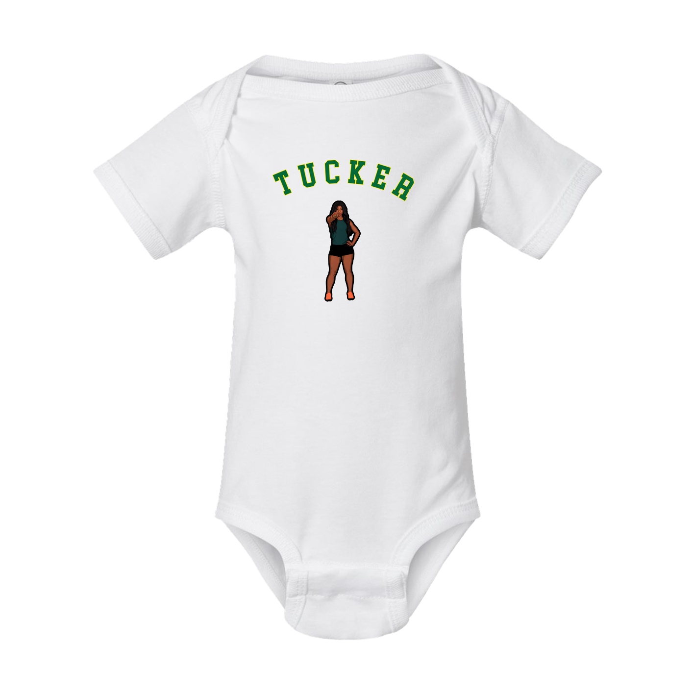 Baby Onesie — Shirsey Arch in White