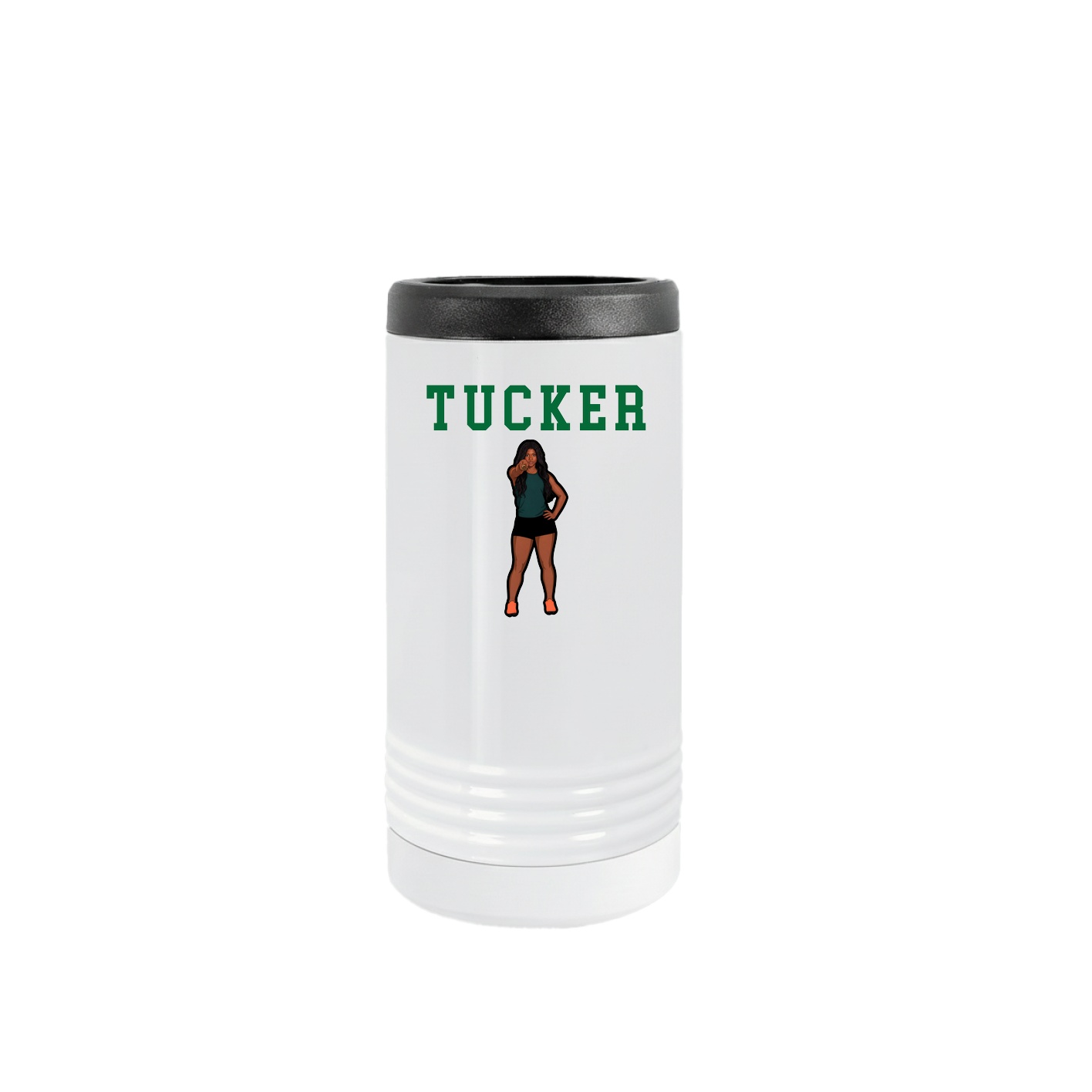 Slim Beverage Holder — Shirsey in White