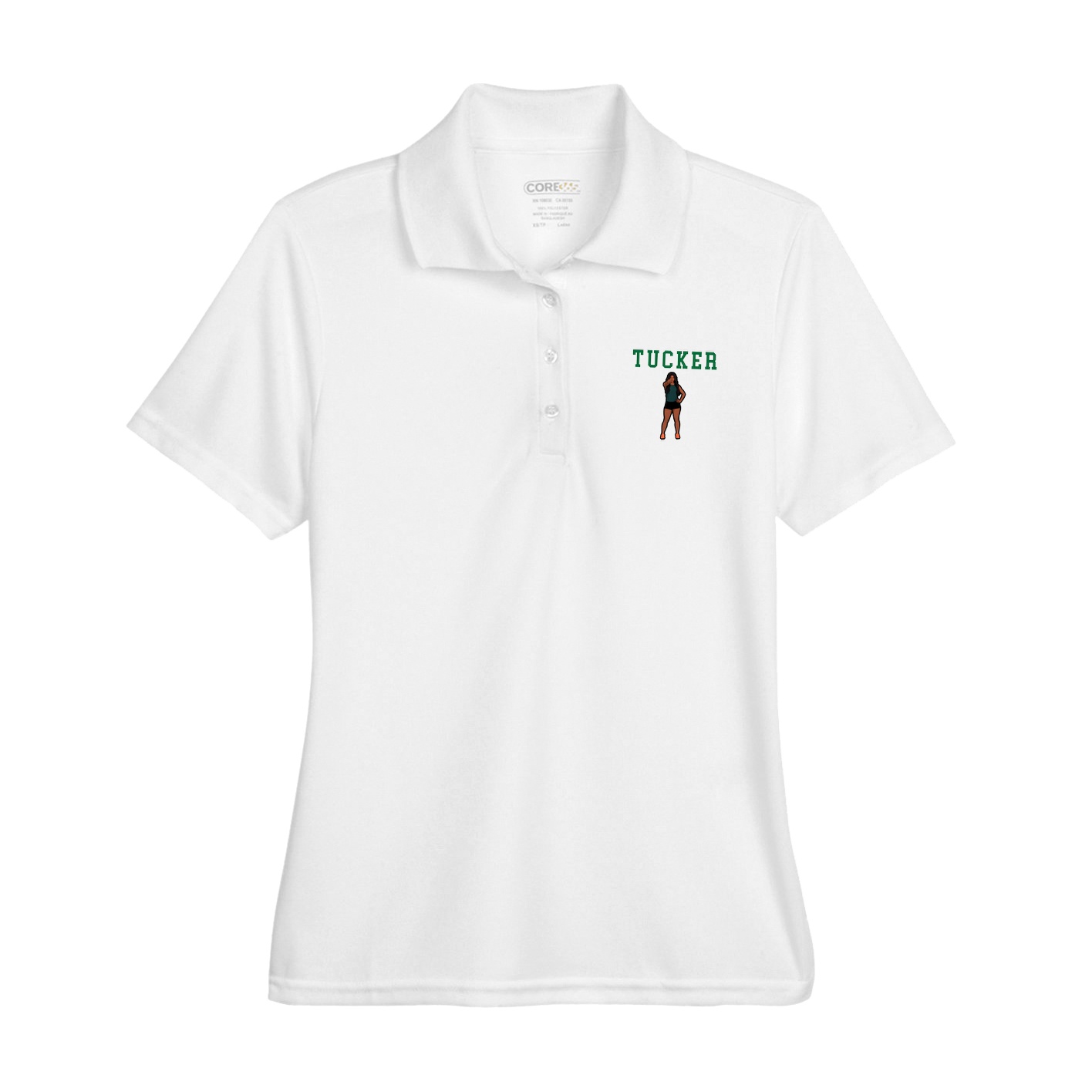 Womens Performance Polo — Shirsey in White