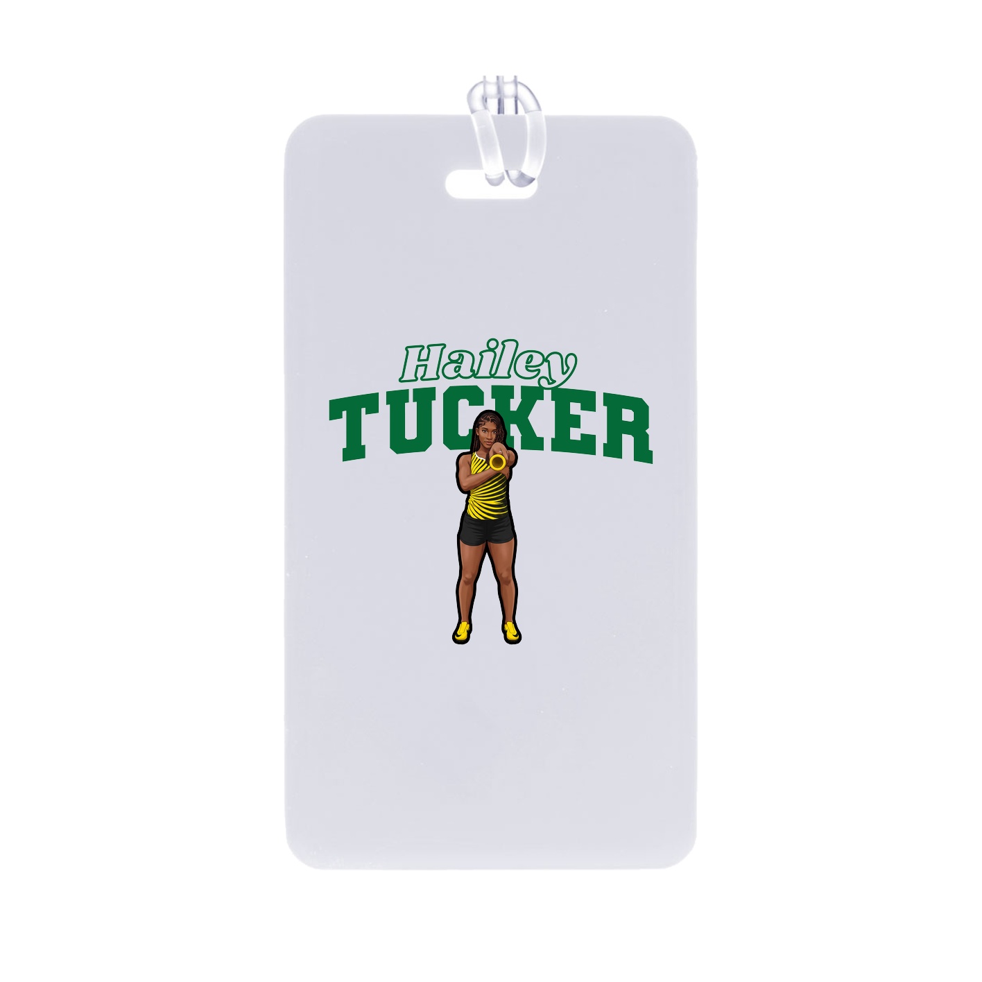 Bag Tag — Name Arch in Classic