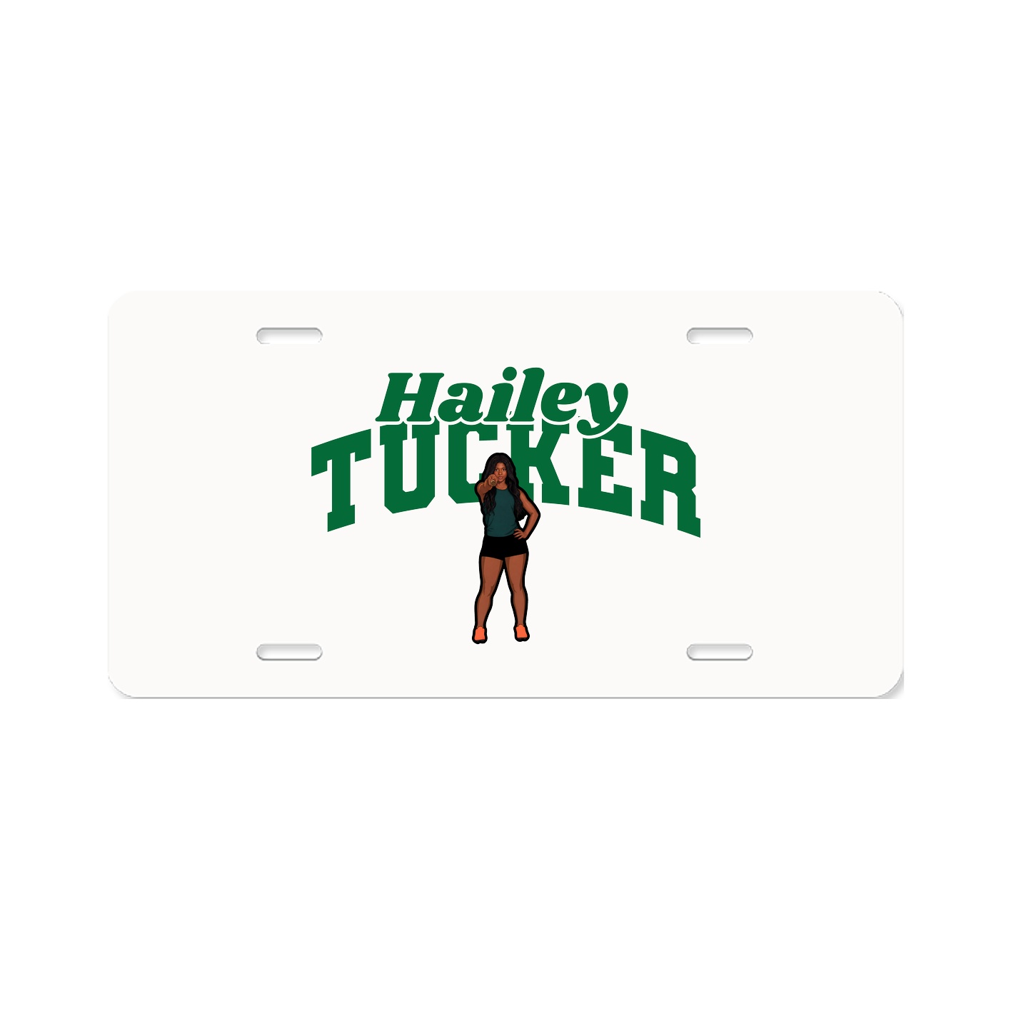 License Plate — Signature Arch in Classic