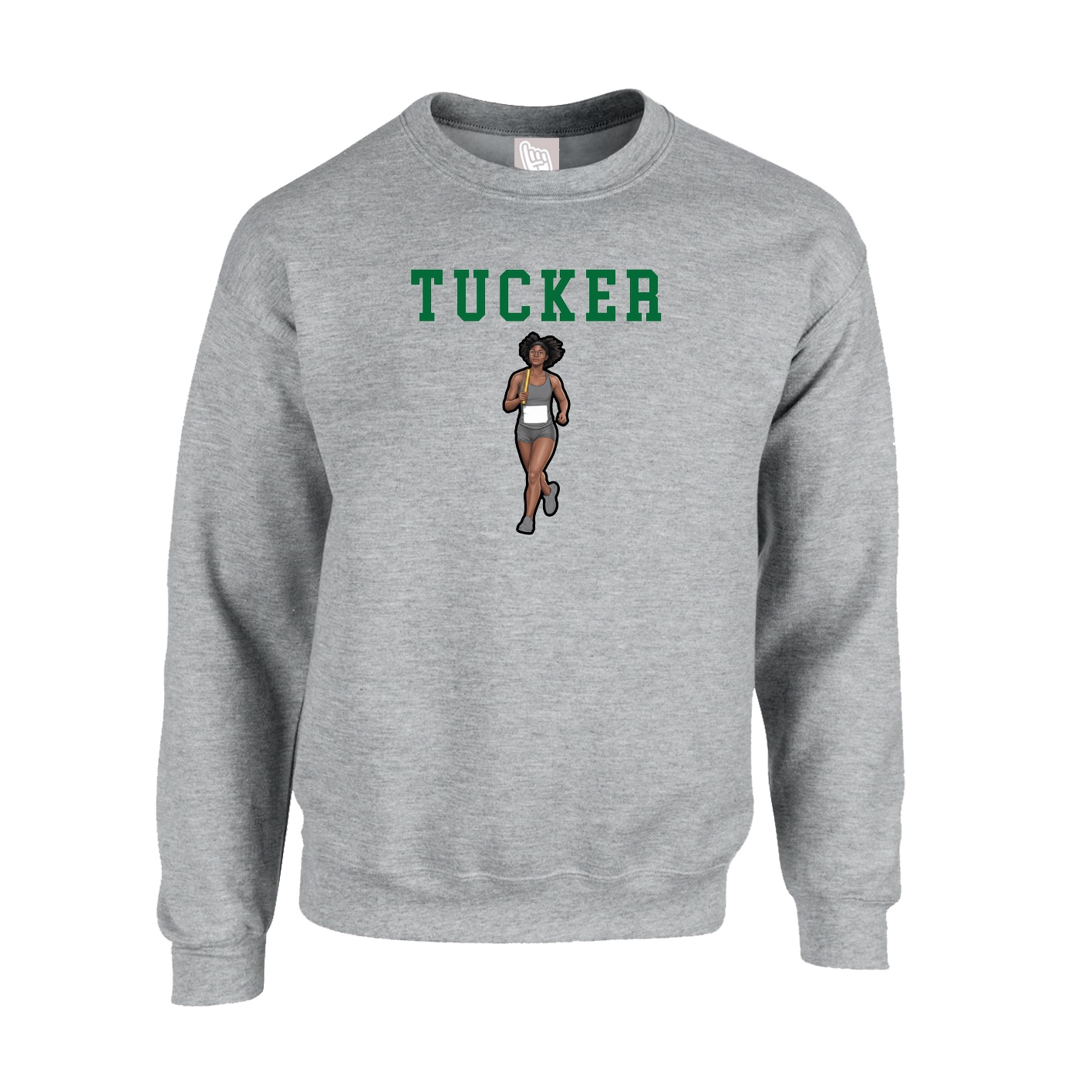 Fleece Crew — Shirsey in Grey