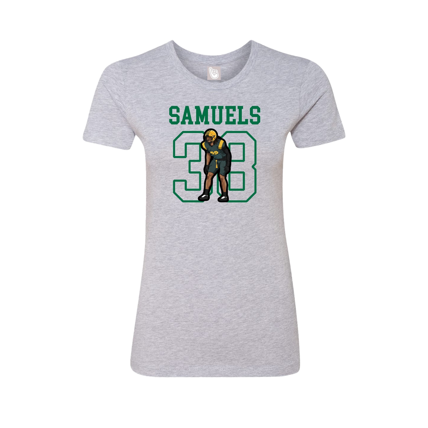 Fitted Women's Tee — Shirsey in Grey