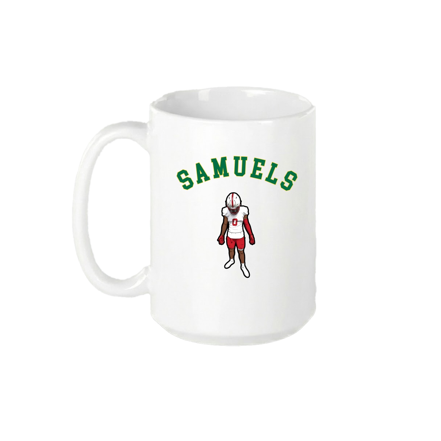 15oz Coffee Mug — Shirsey Arch in White