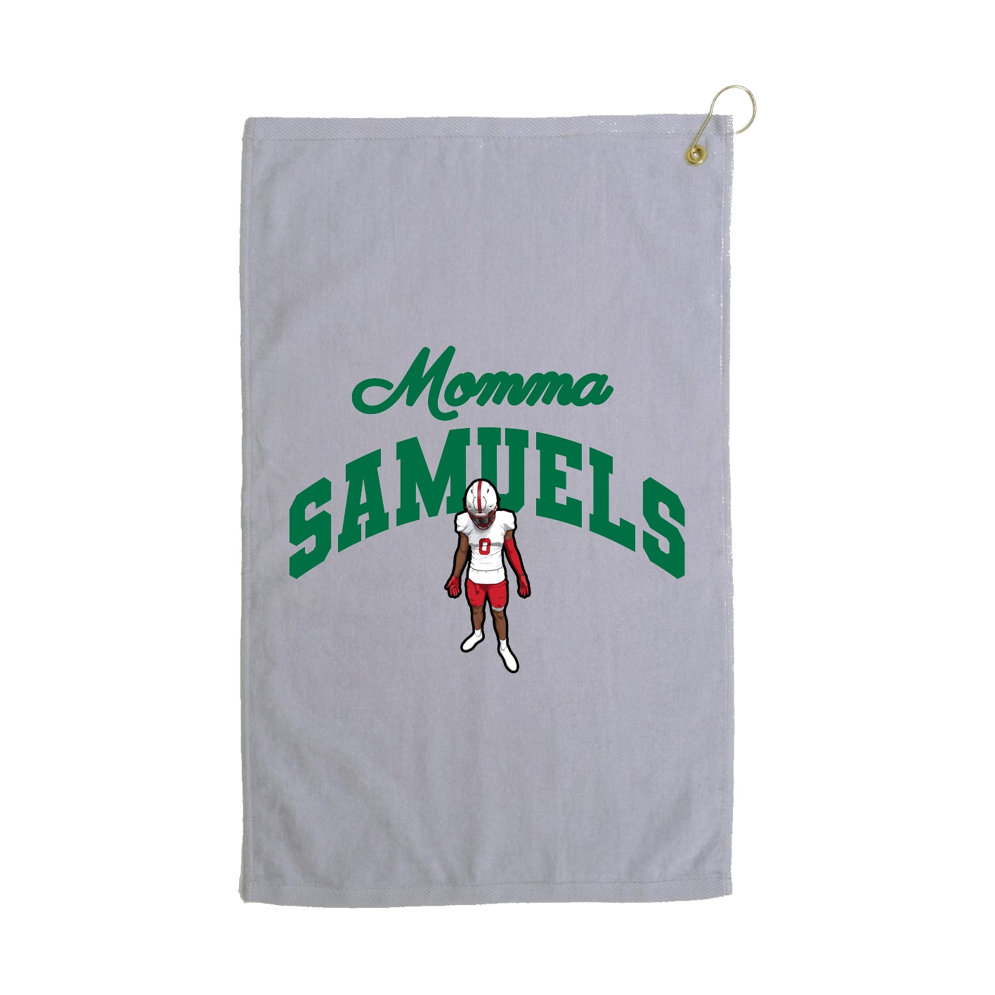 Golf Towel — Mothers Day Arch in Grey