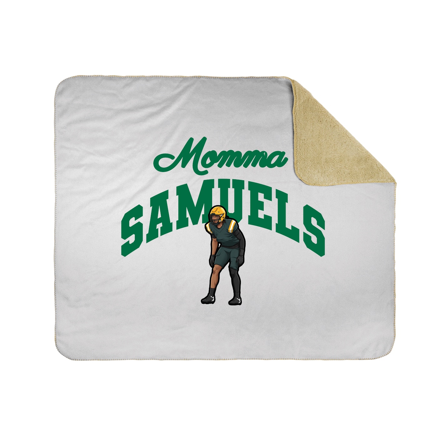 Throw Blanket — Mothers Day Arch in White