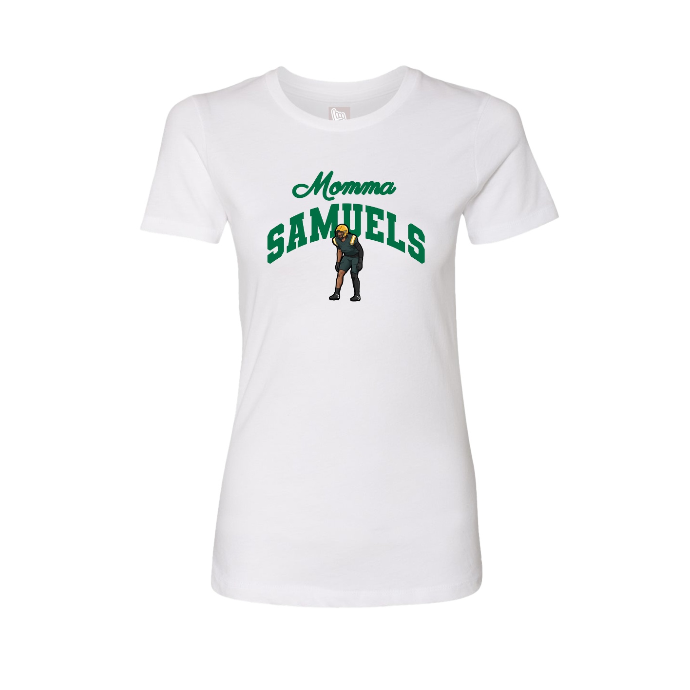 Womens Tee — Mothers Day Arch in White