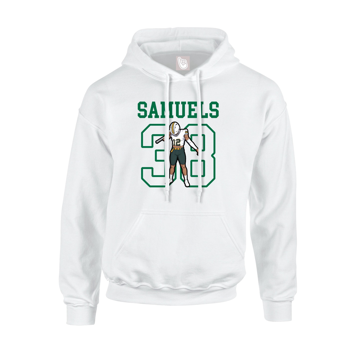 Youth Hoodie — Shirsey in White