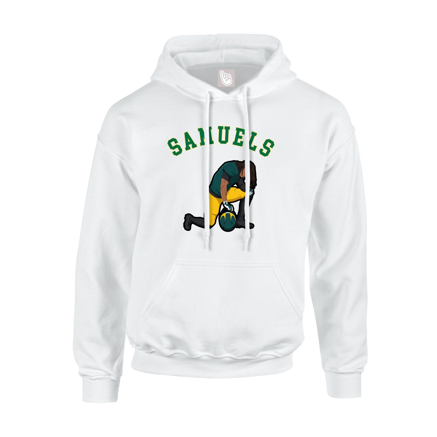 Hoodie — Shirsey Arch in White