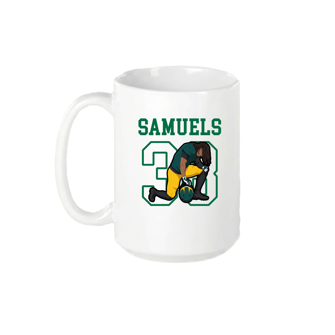 15oz Coffee Mug — Shirsey in White