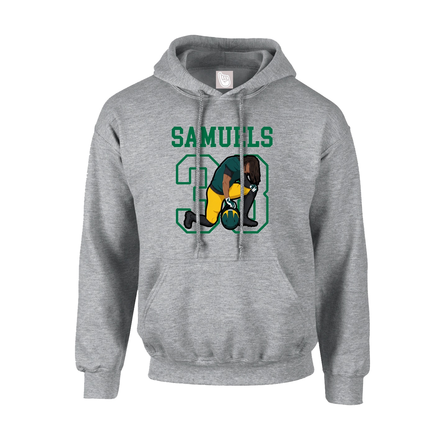 Hoodie — Shirsey in Grey