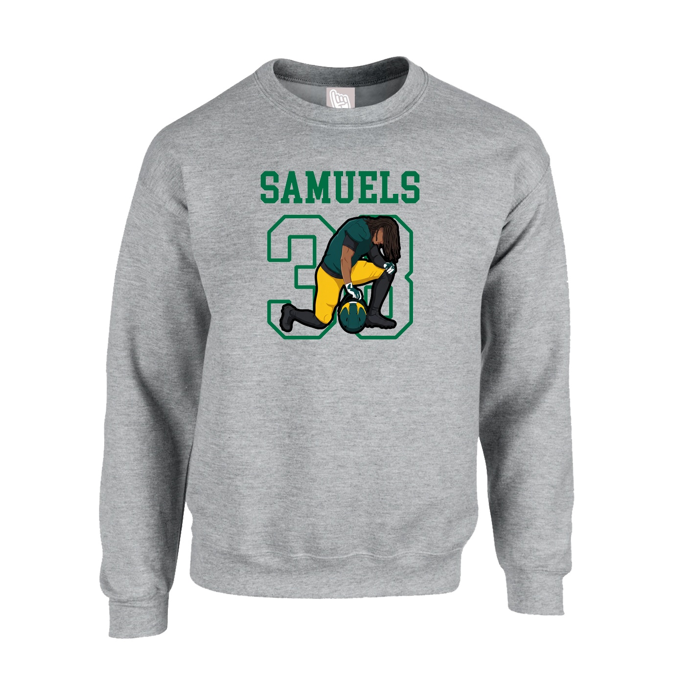 Fleece Crew — Shirsey in Grey