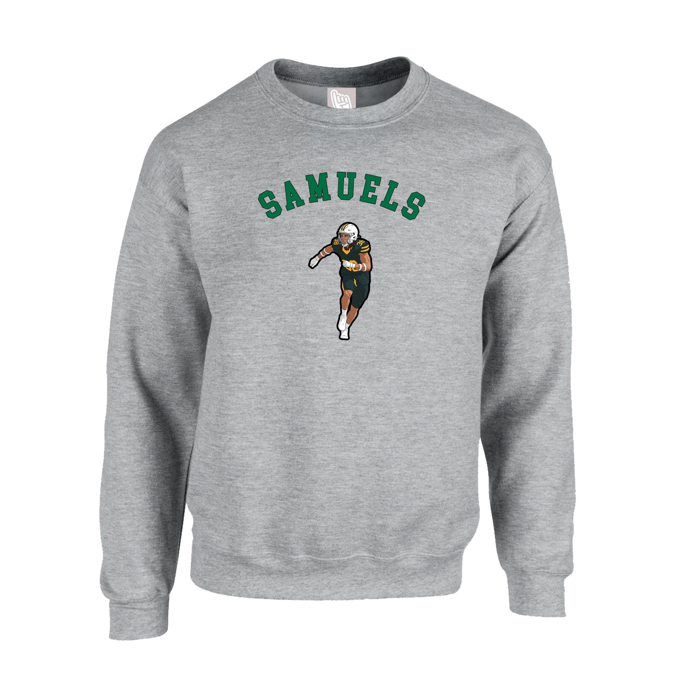 Fleece Crew — Shirsey Arch in Grey