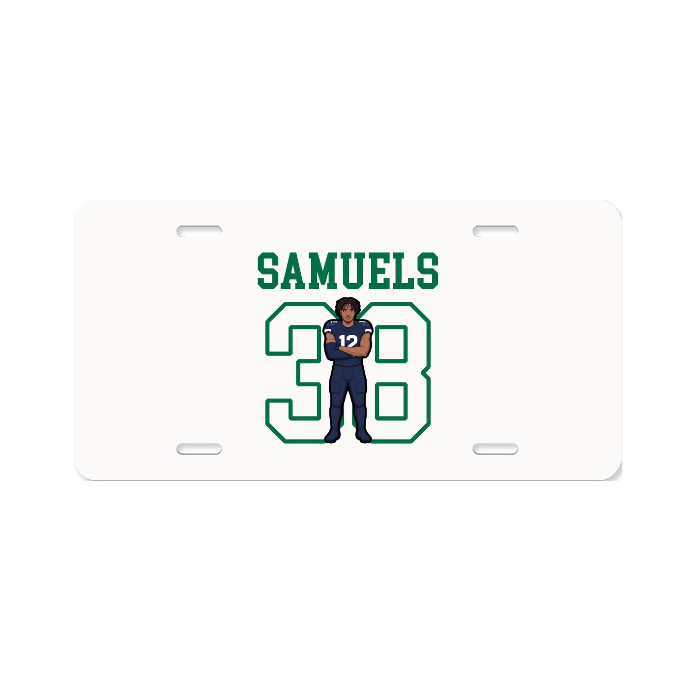 License Plate — Shirsey in Classic