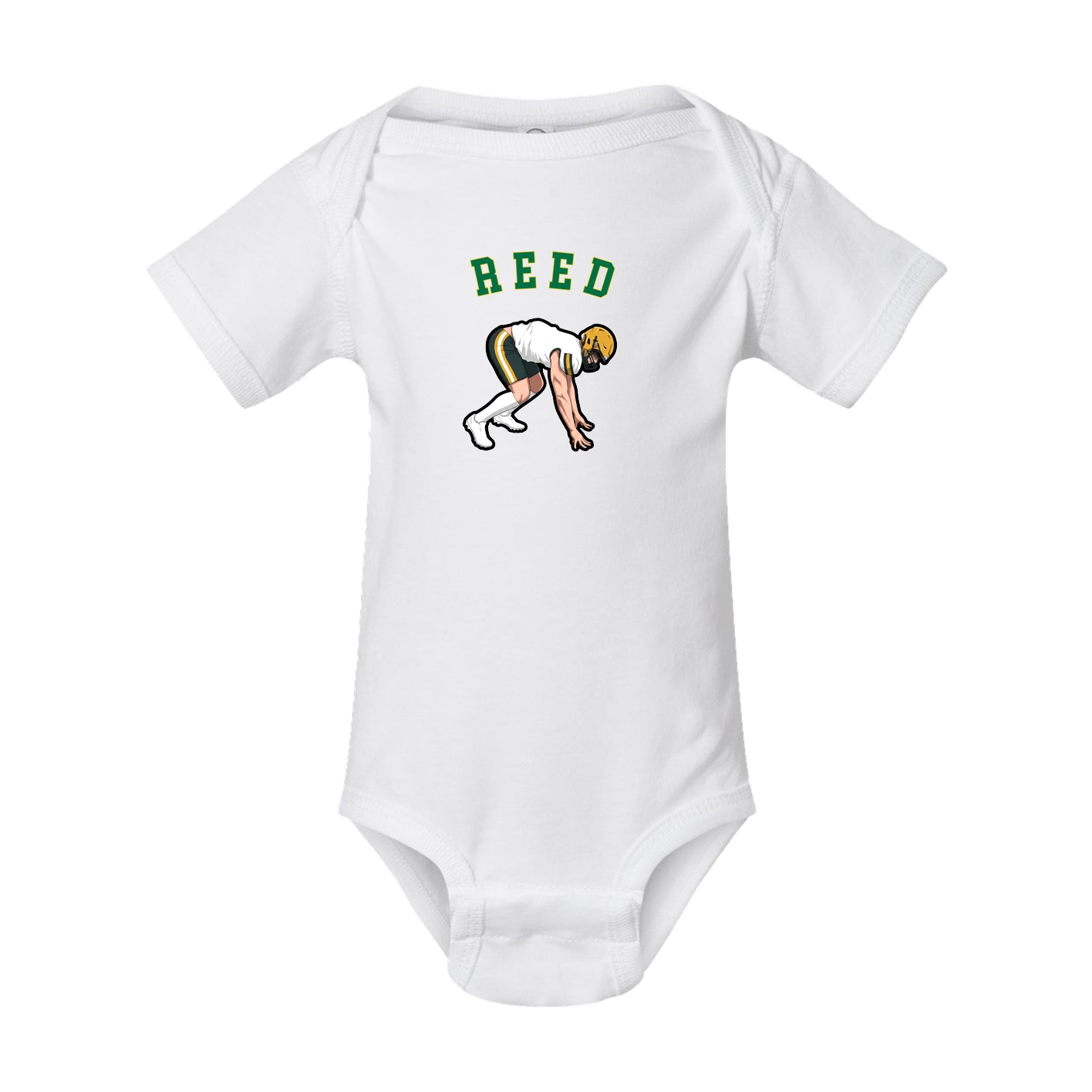 Baby Onesie — Shirsey Arch in White