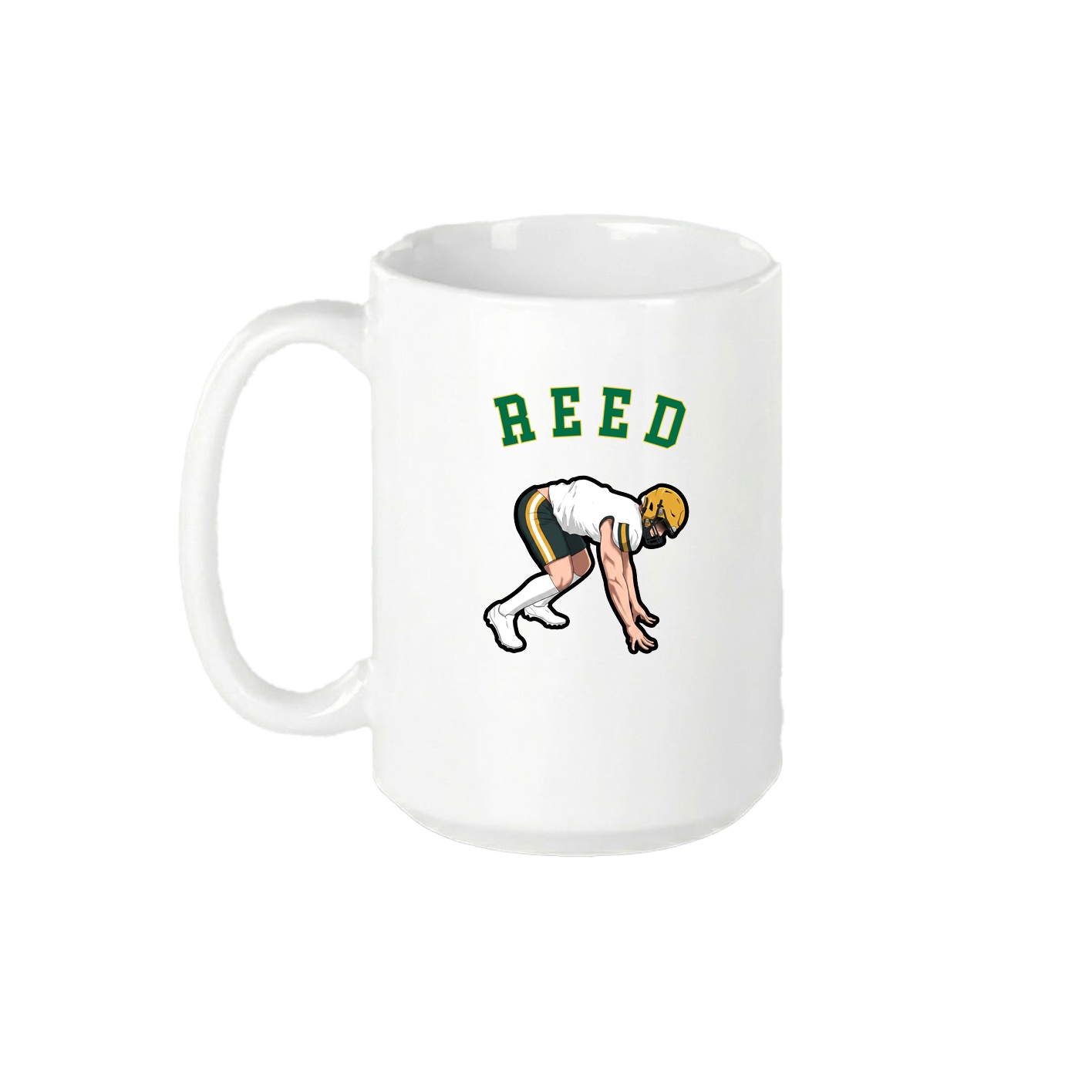 15oz Coffee Mug — Shirsey Arch in White