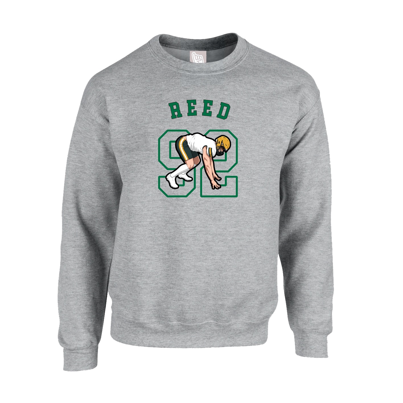 Fleece Crew — Shirsey Arch in Grey