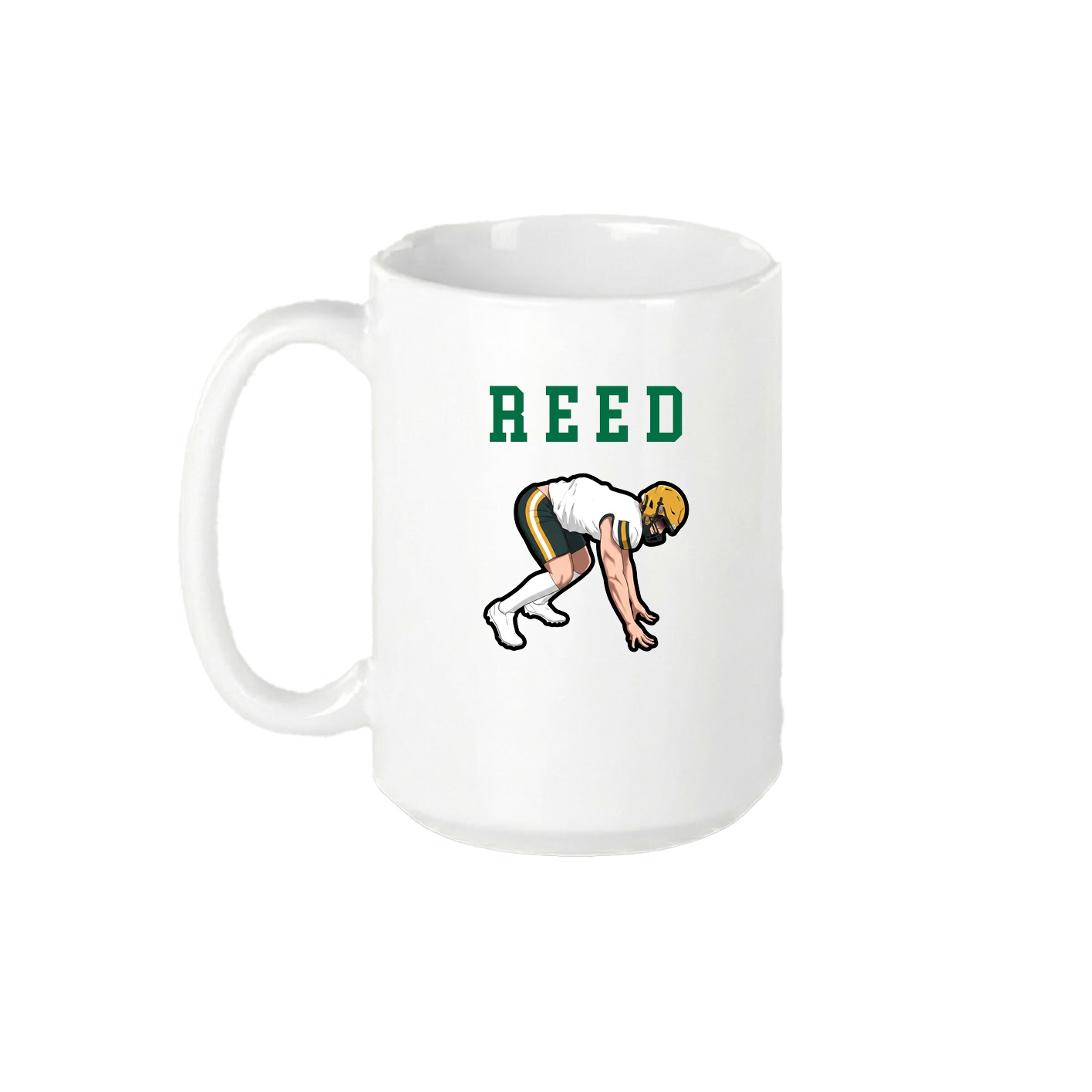 15oz Coffee Mug — Shirsey in White