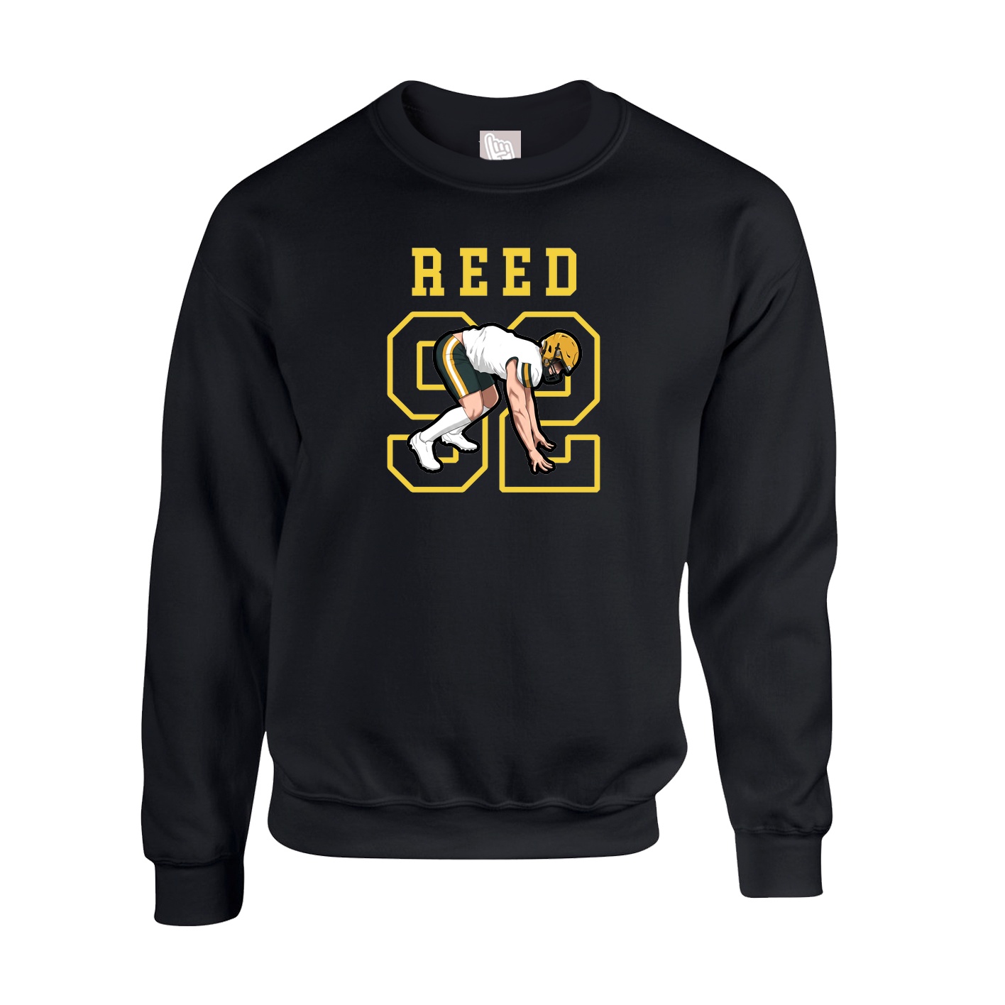 Fleece Crew — Shirsey in Black