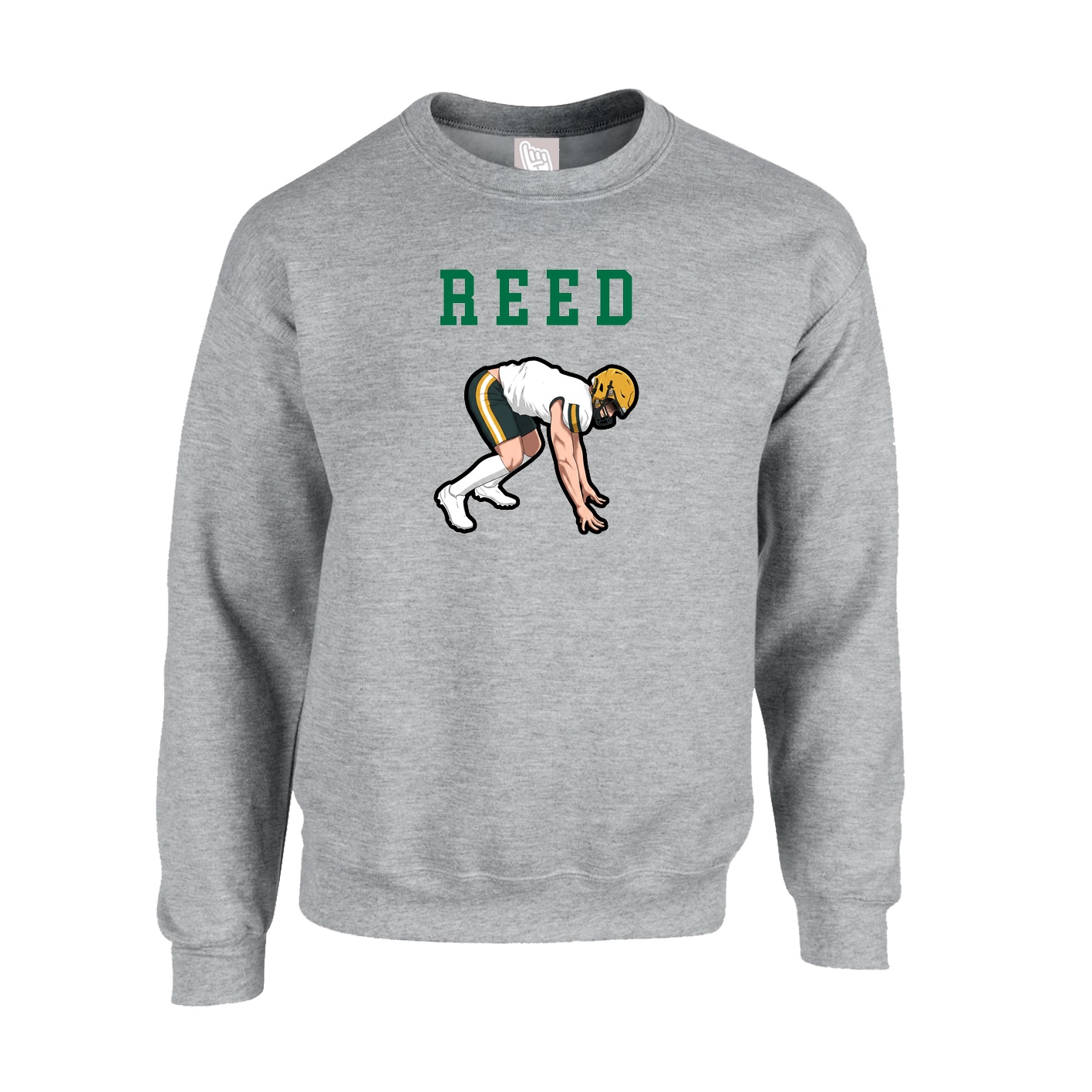 Fleece Crew — Shirsey in Grey