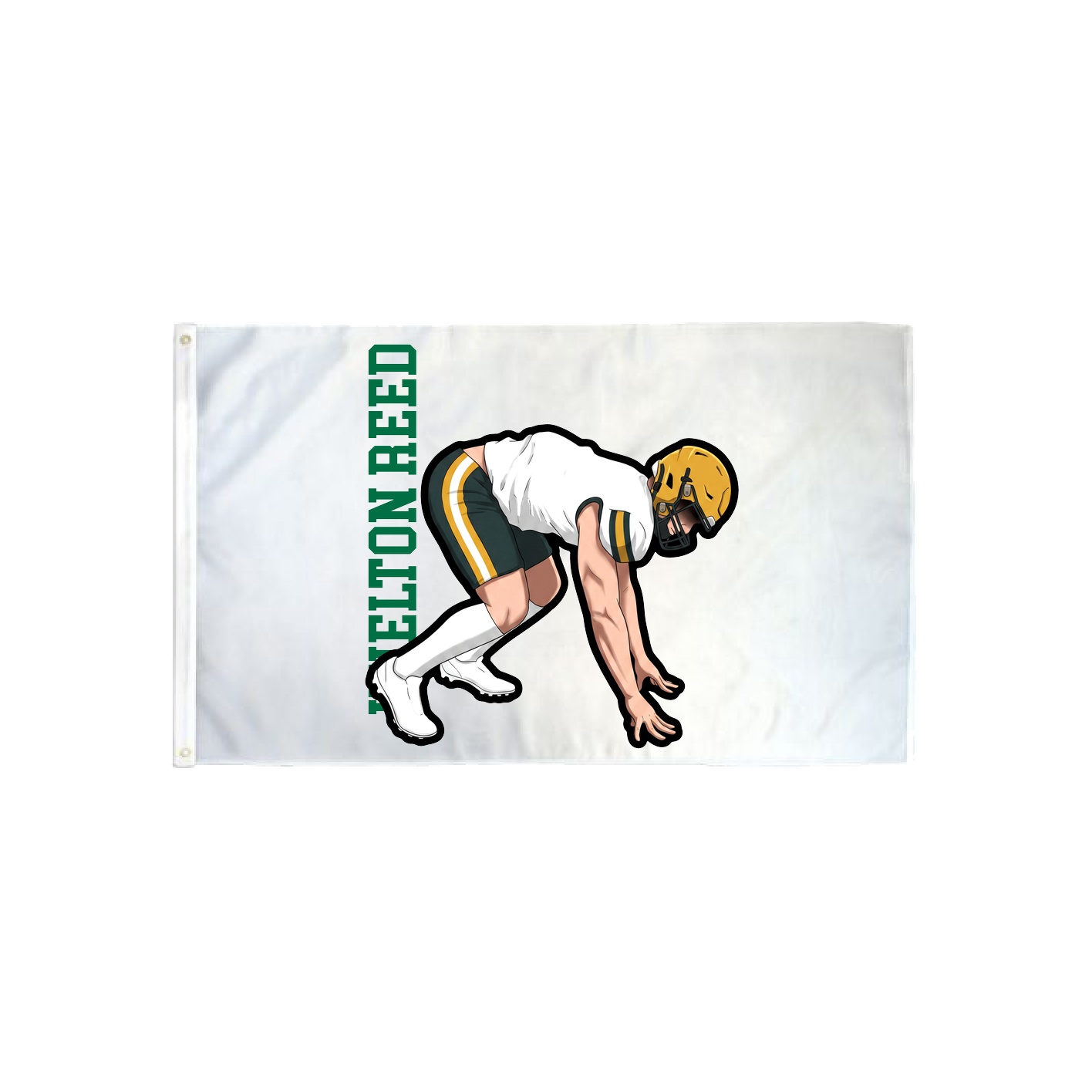 3x5 Flag — Name Vertical in Classic