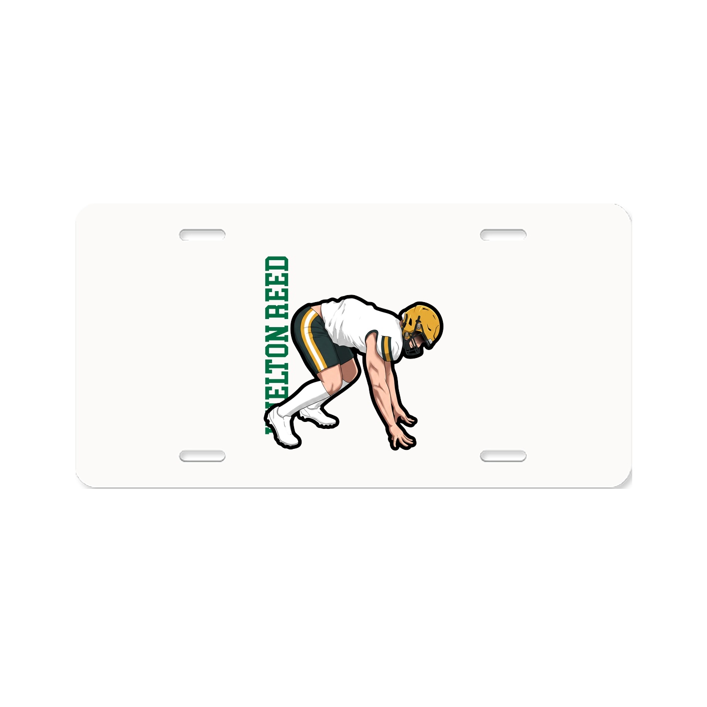 Aluminum License Plate