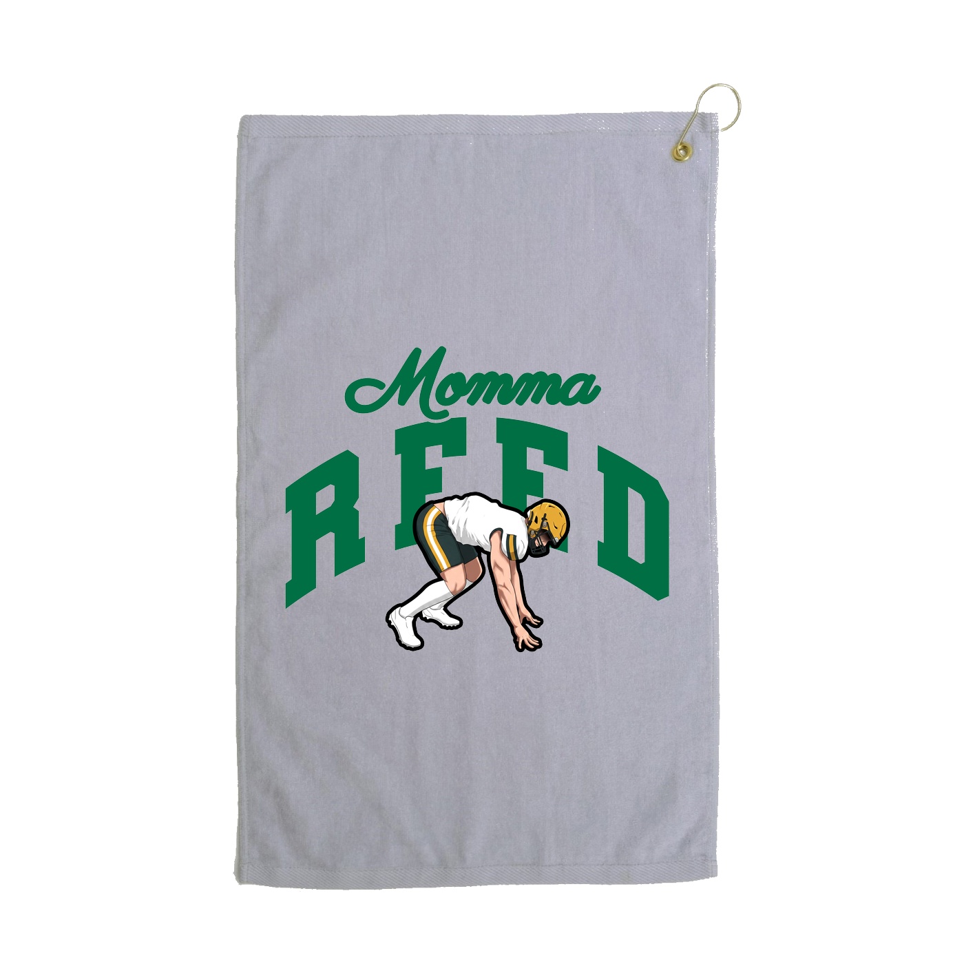 Golf Towel — Mothers Day Arch in Grey