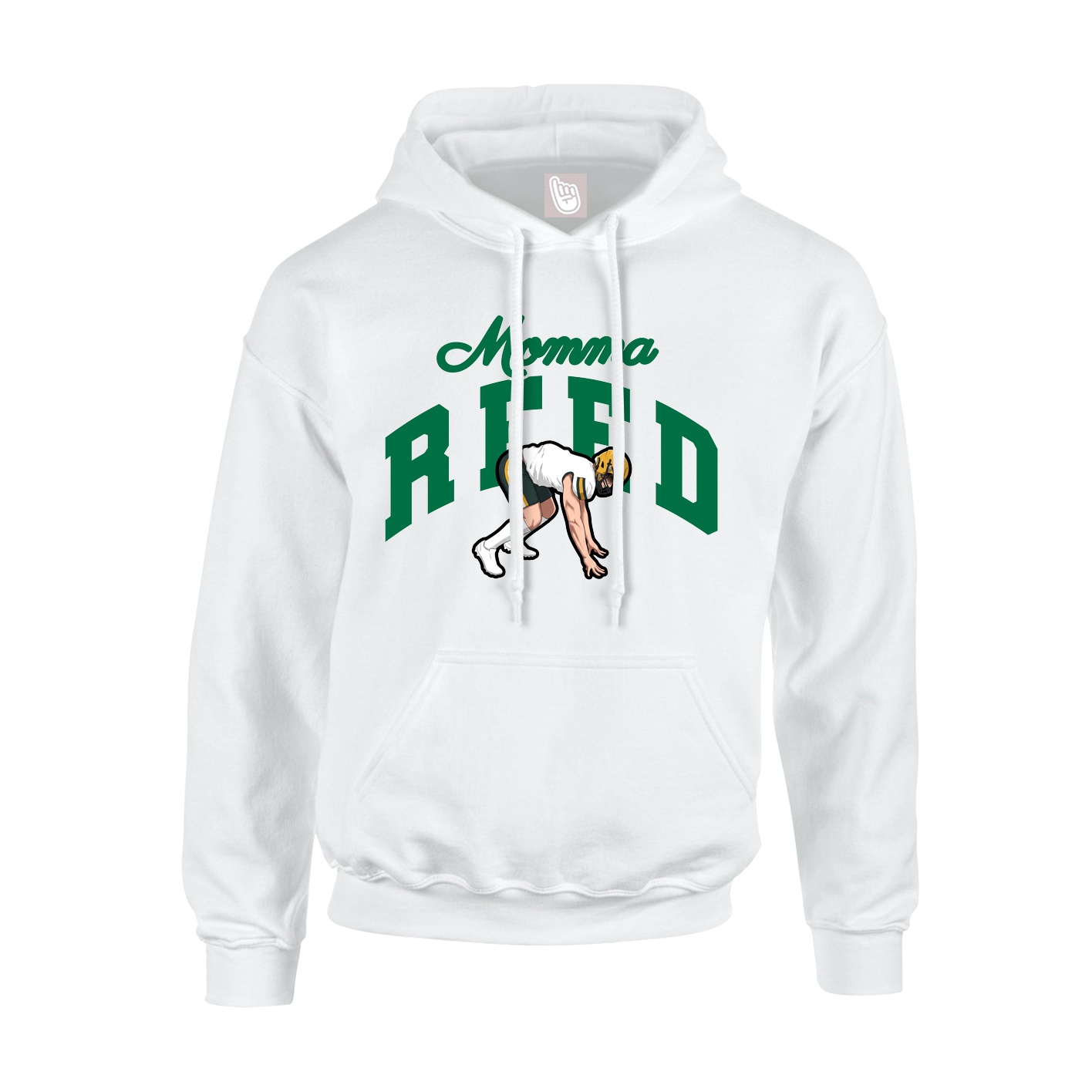 Youth Hoodie — Mothers Day Arch in White