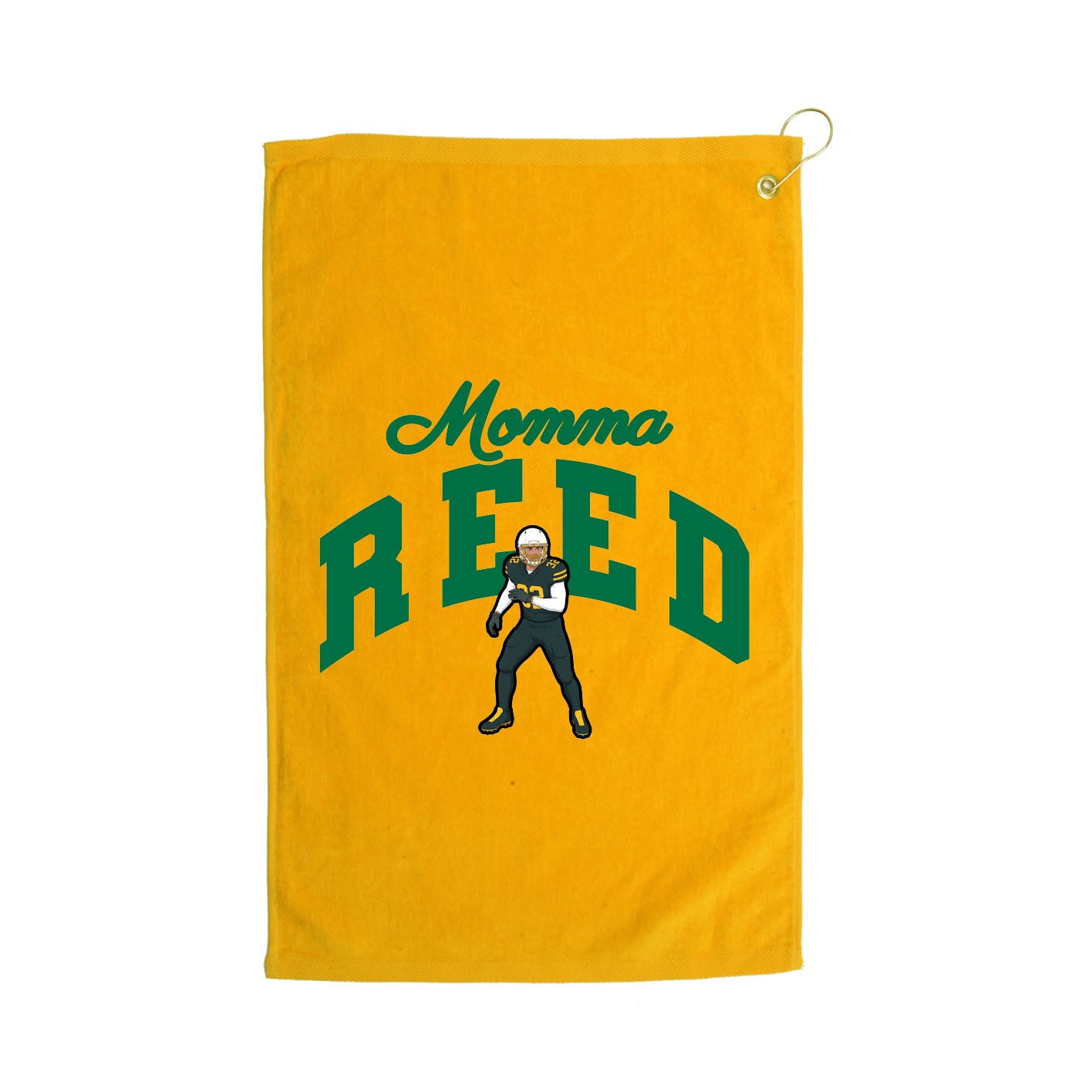 Golf Towel — Mothers Day Arch in Gold
