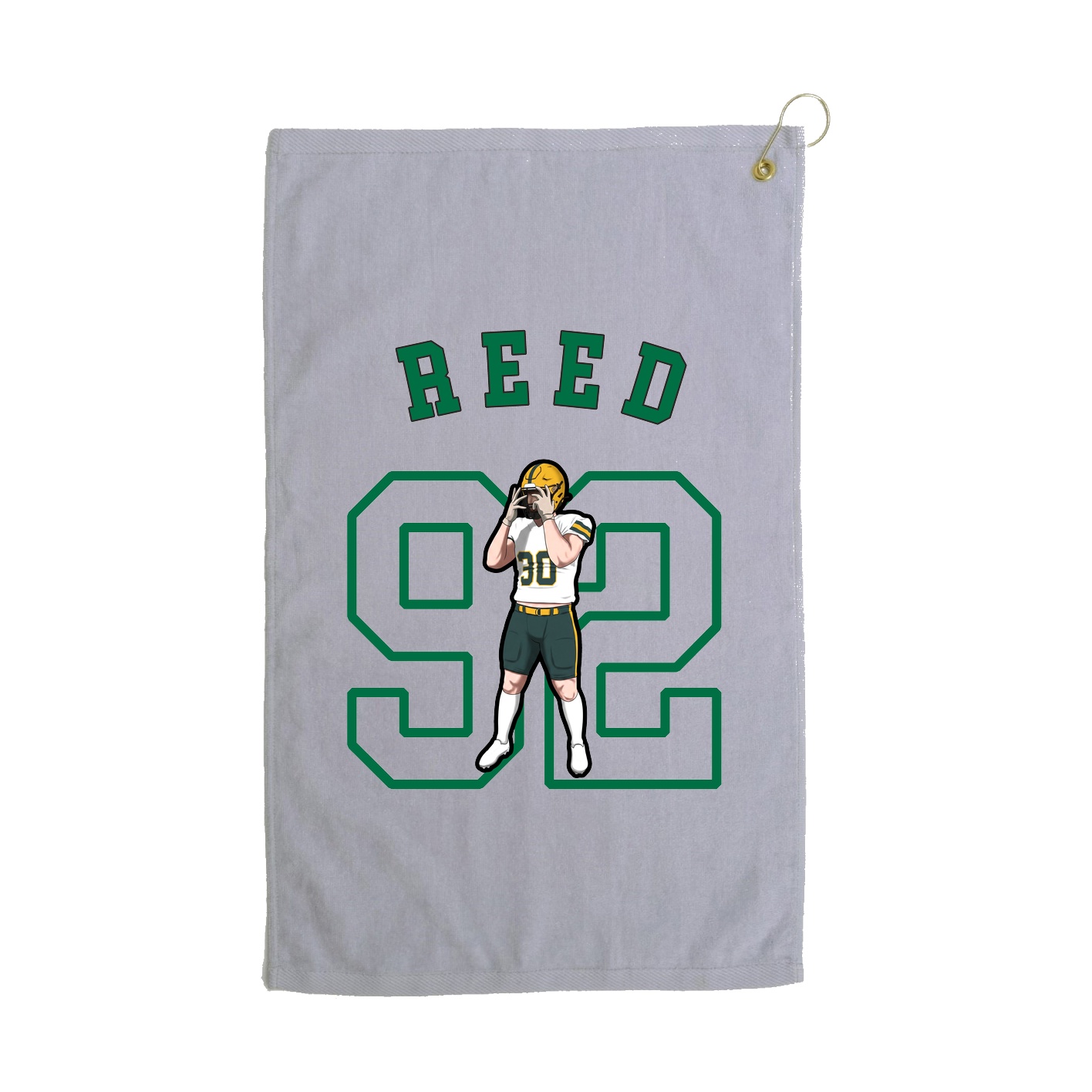 Golf Towel — Shirsey Arch in Grey