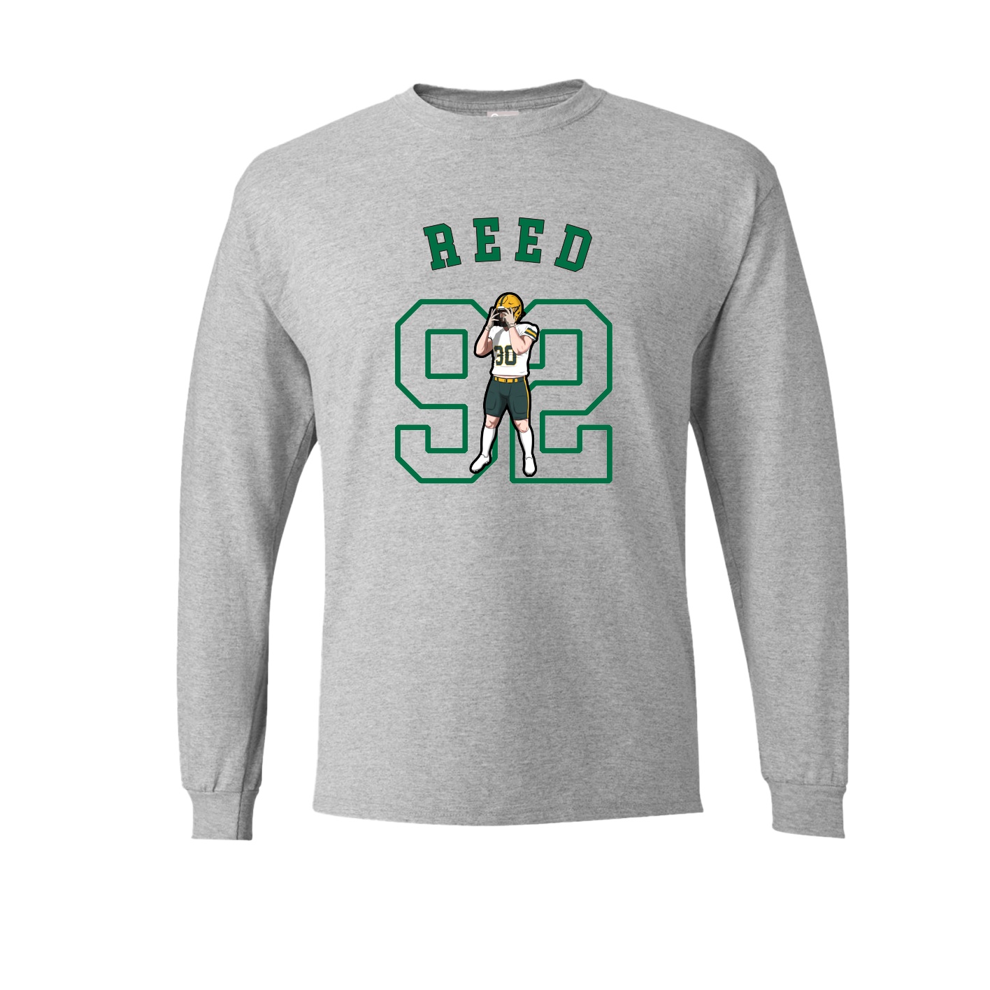 Long Sleeve Tee — Shirsey Arch in Grey