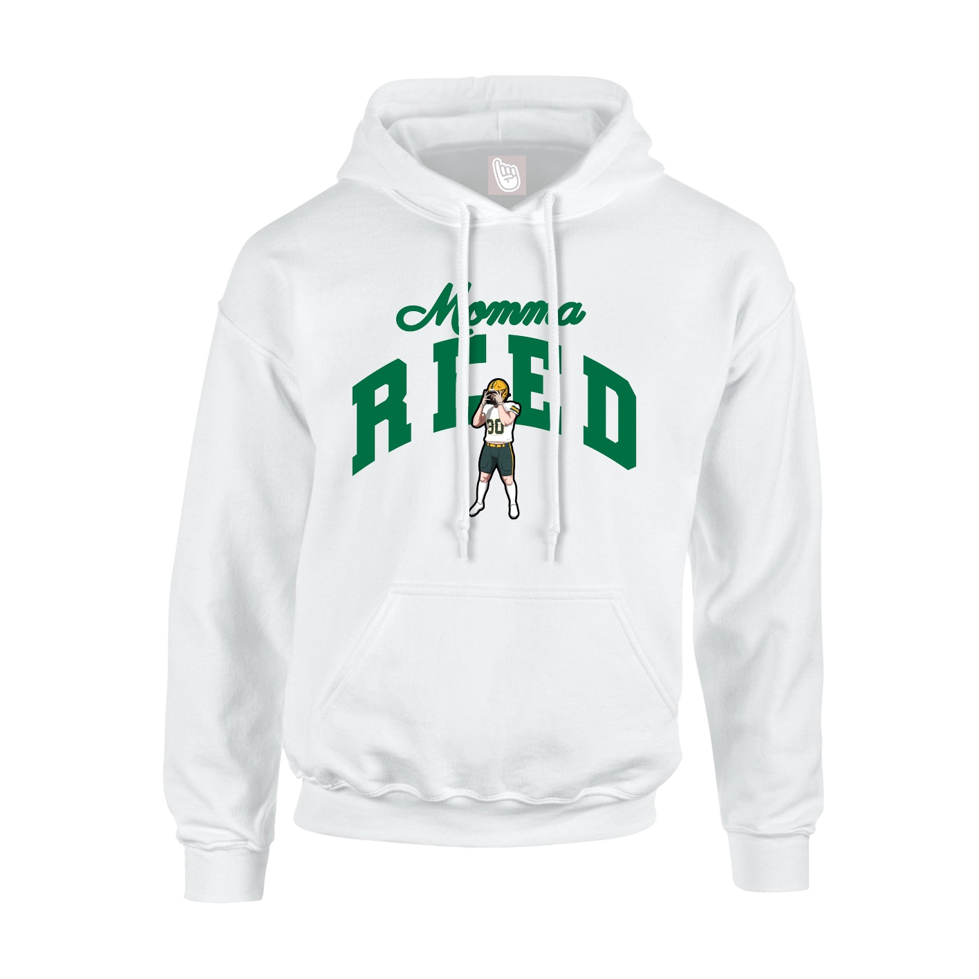 Hoodie — Mothers Day Arch in White