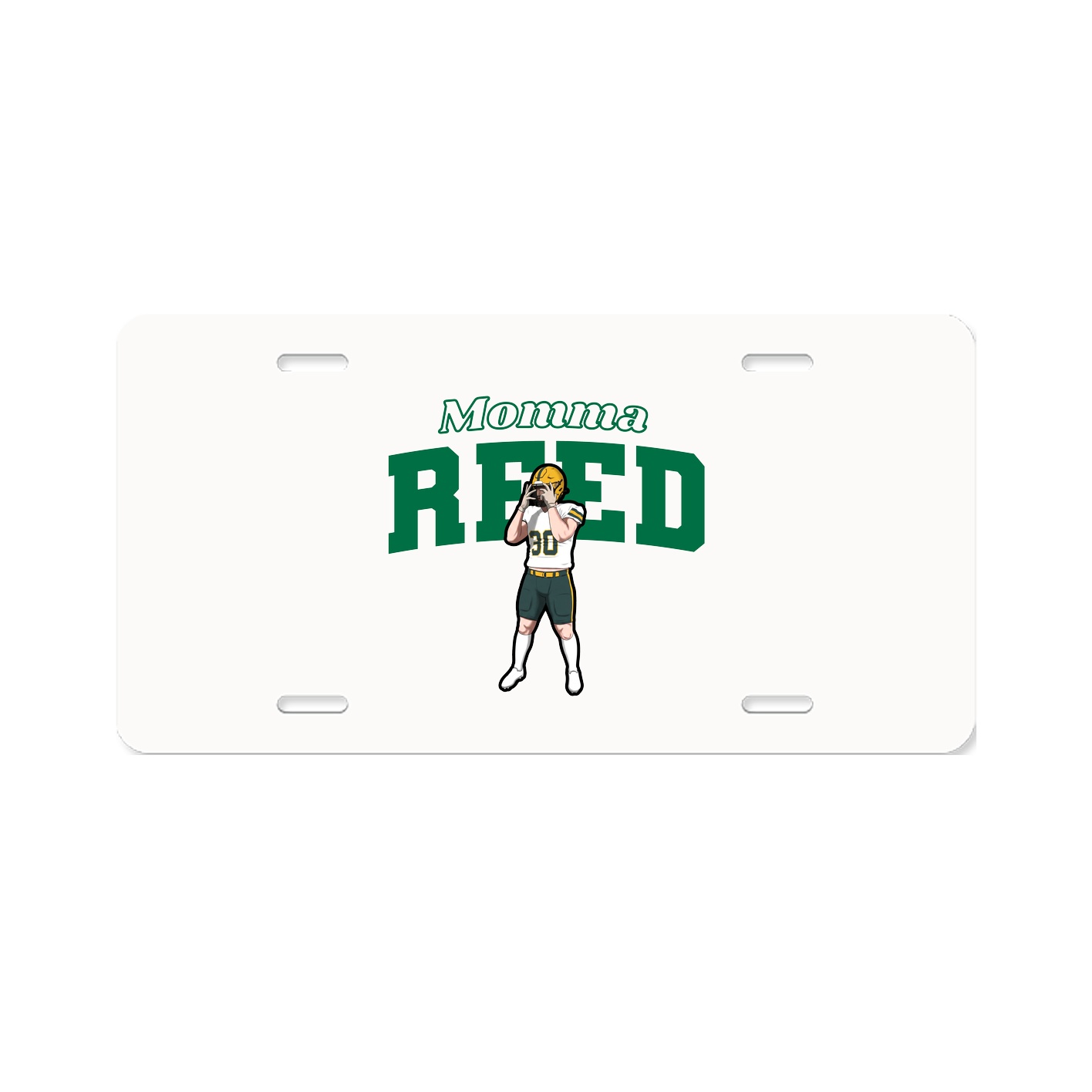 License Plate — Mothers Day Block in Classic