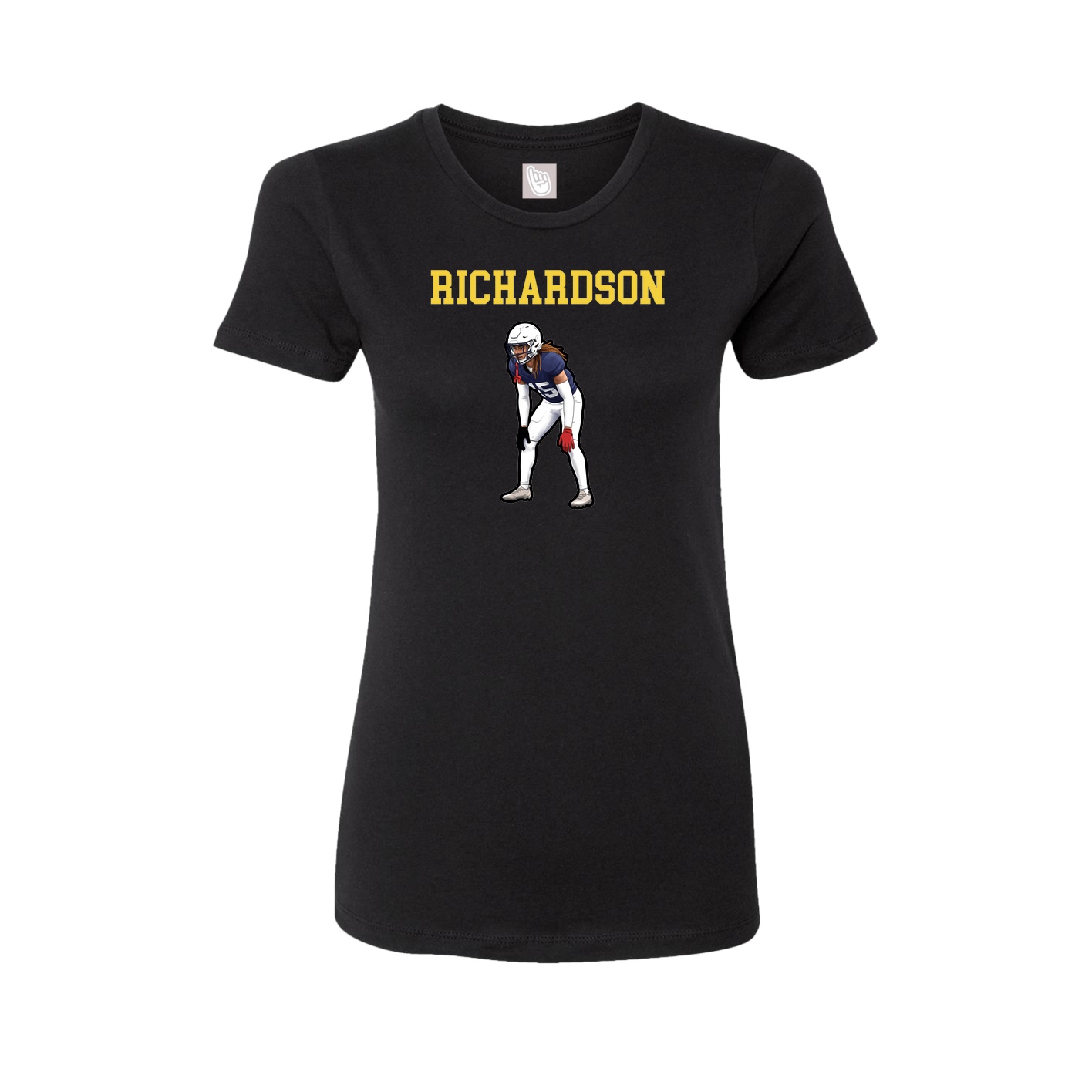 Fitted Women's Tee — Shirsey in Black