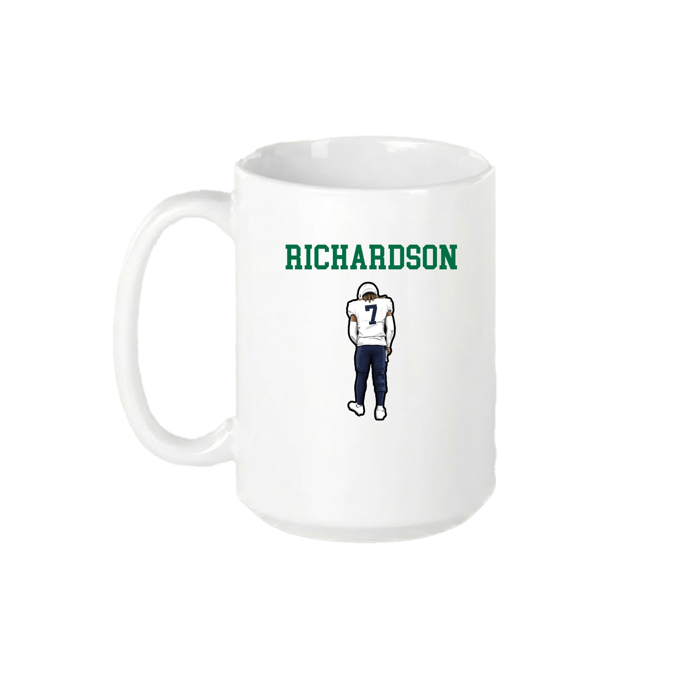15oz Coffee Mug — Shirsey in White