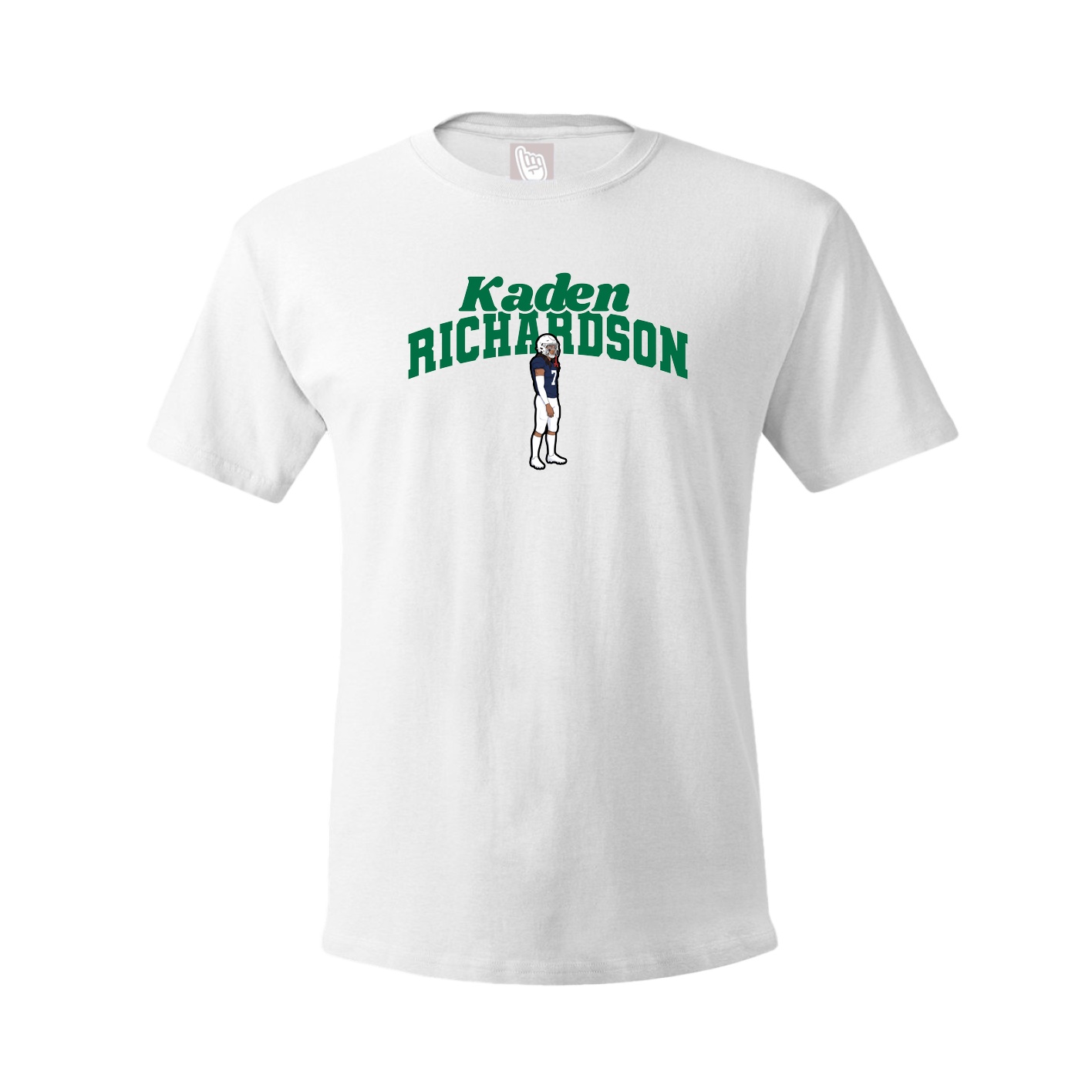 Youth Tee — Signature Arch in White