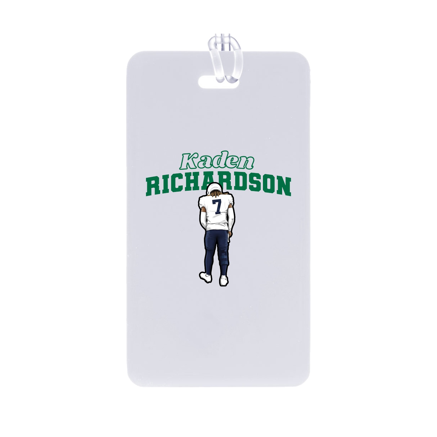 Bag Tag — Name Arch in Classic