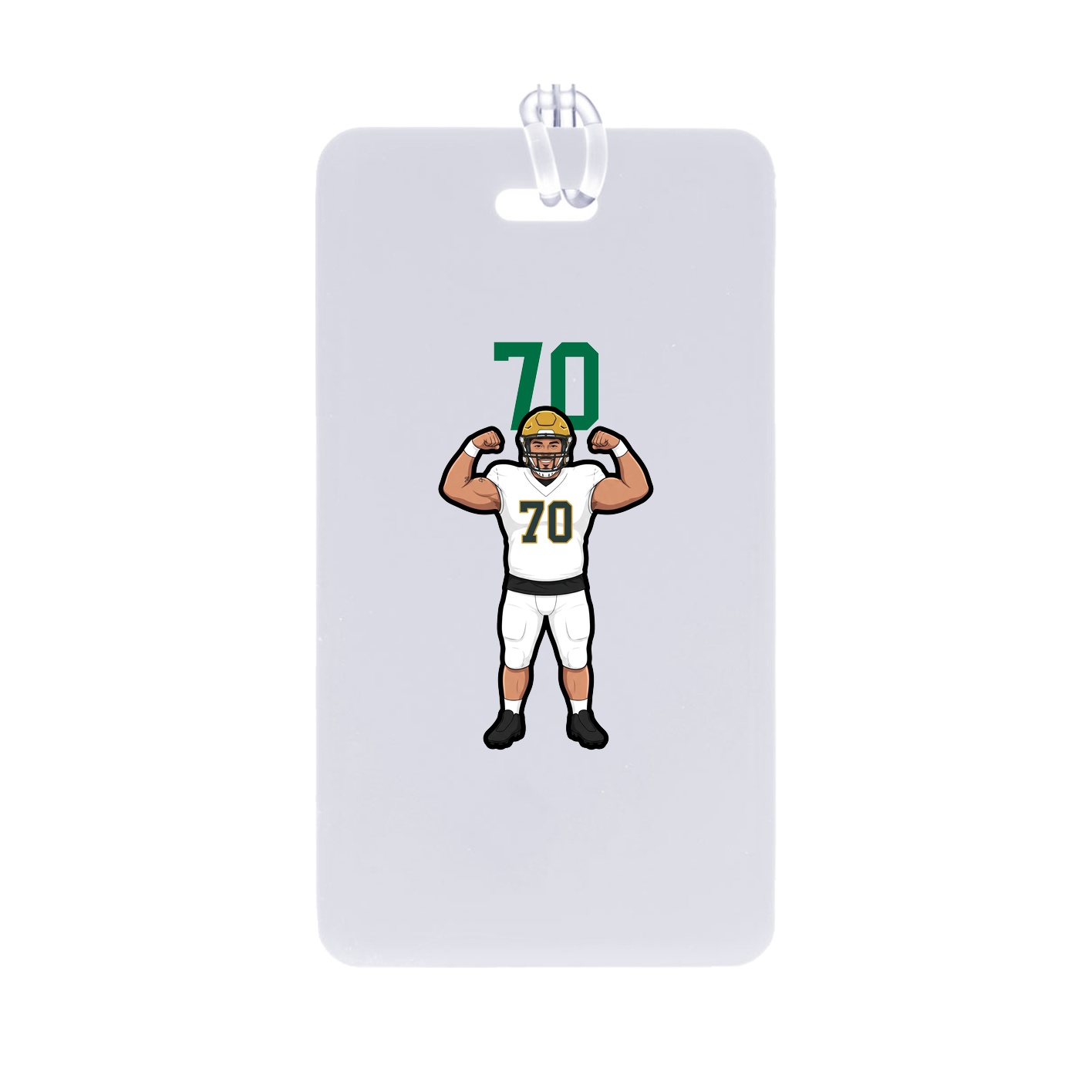 Bag Tag — Number Top in Classic