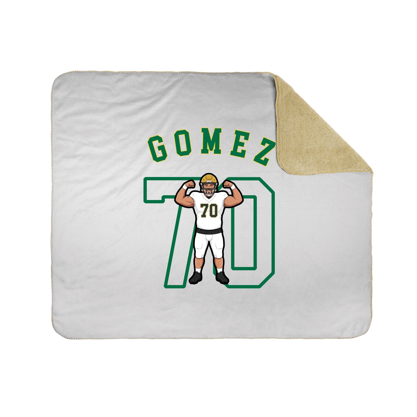 Throw Blanket — Shirsey Arch in White