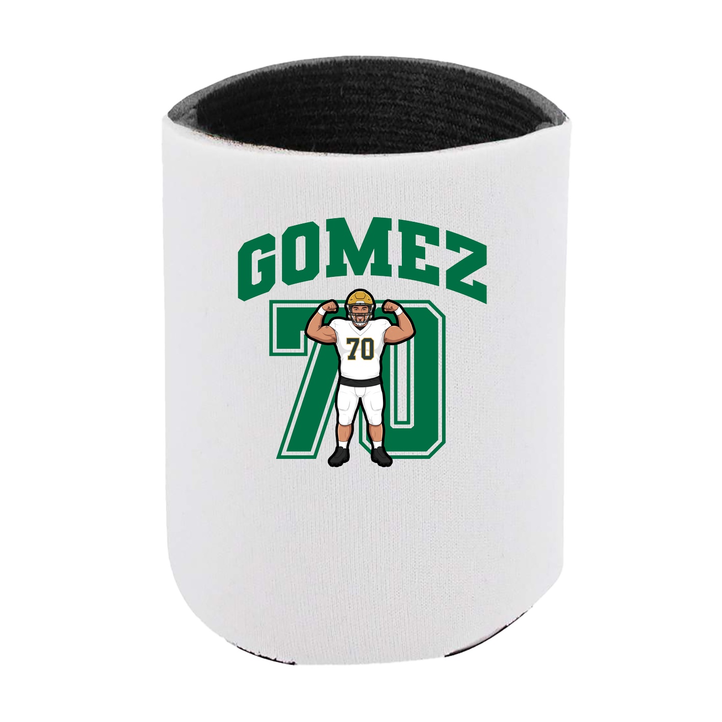 Can Holder — Number in White