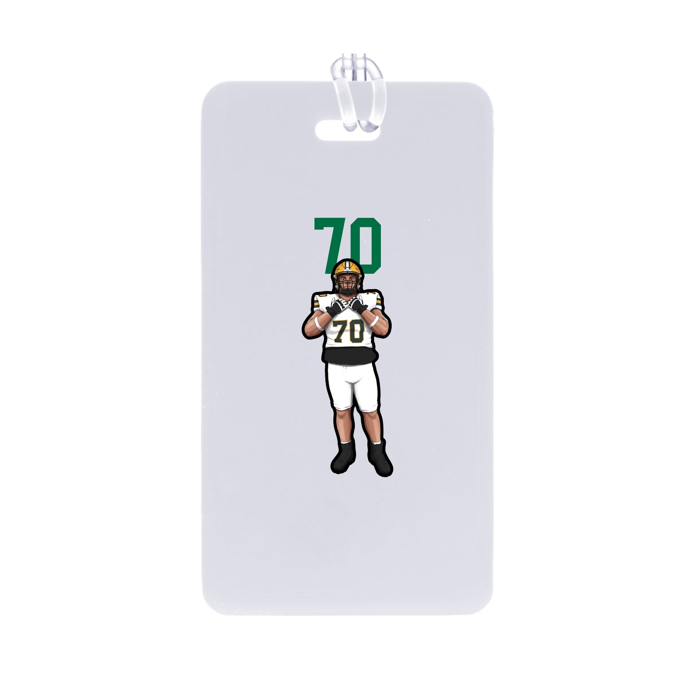 Bag Tag — Number Top in Classic