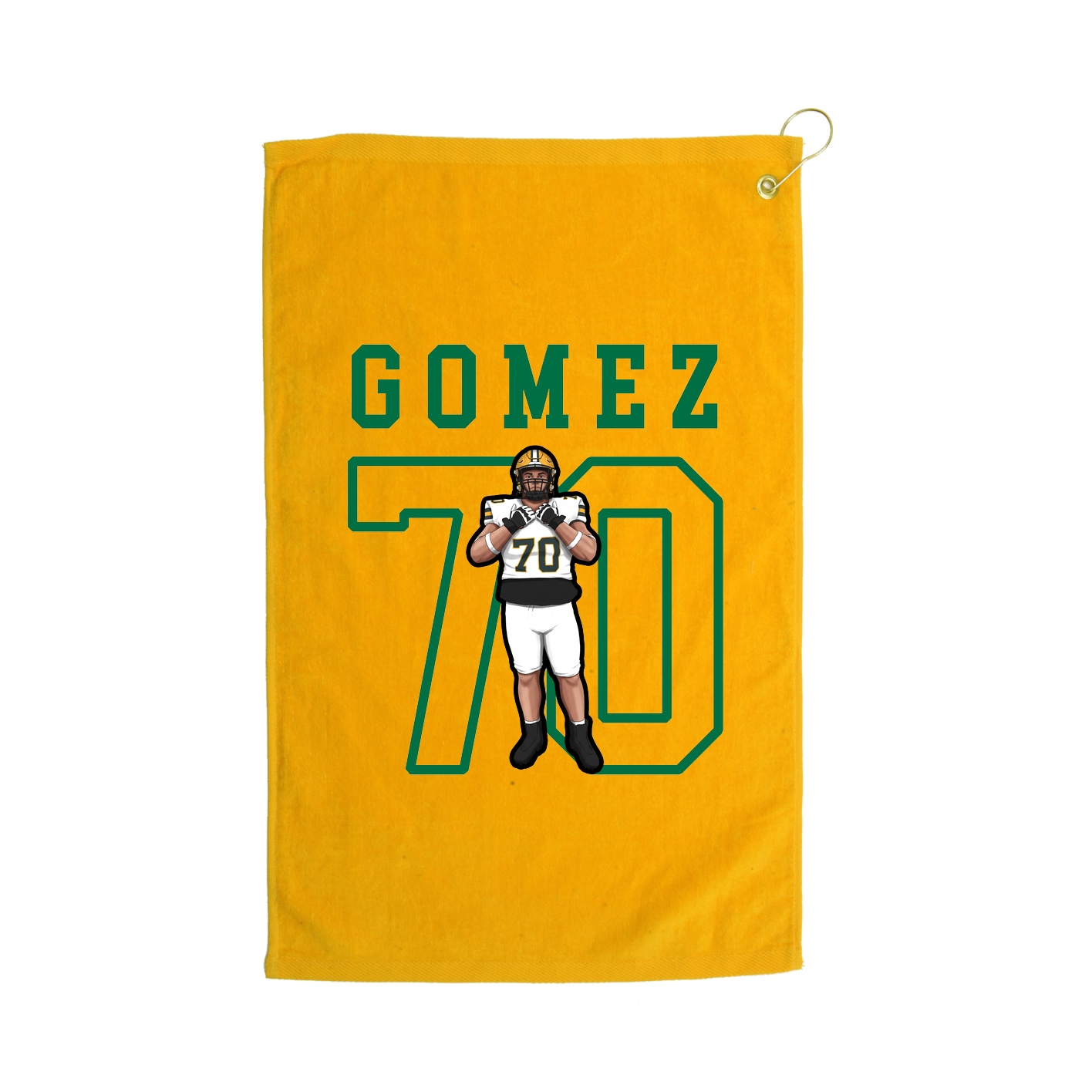 Golf Towel — Shirsey in Gold