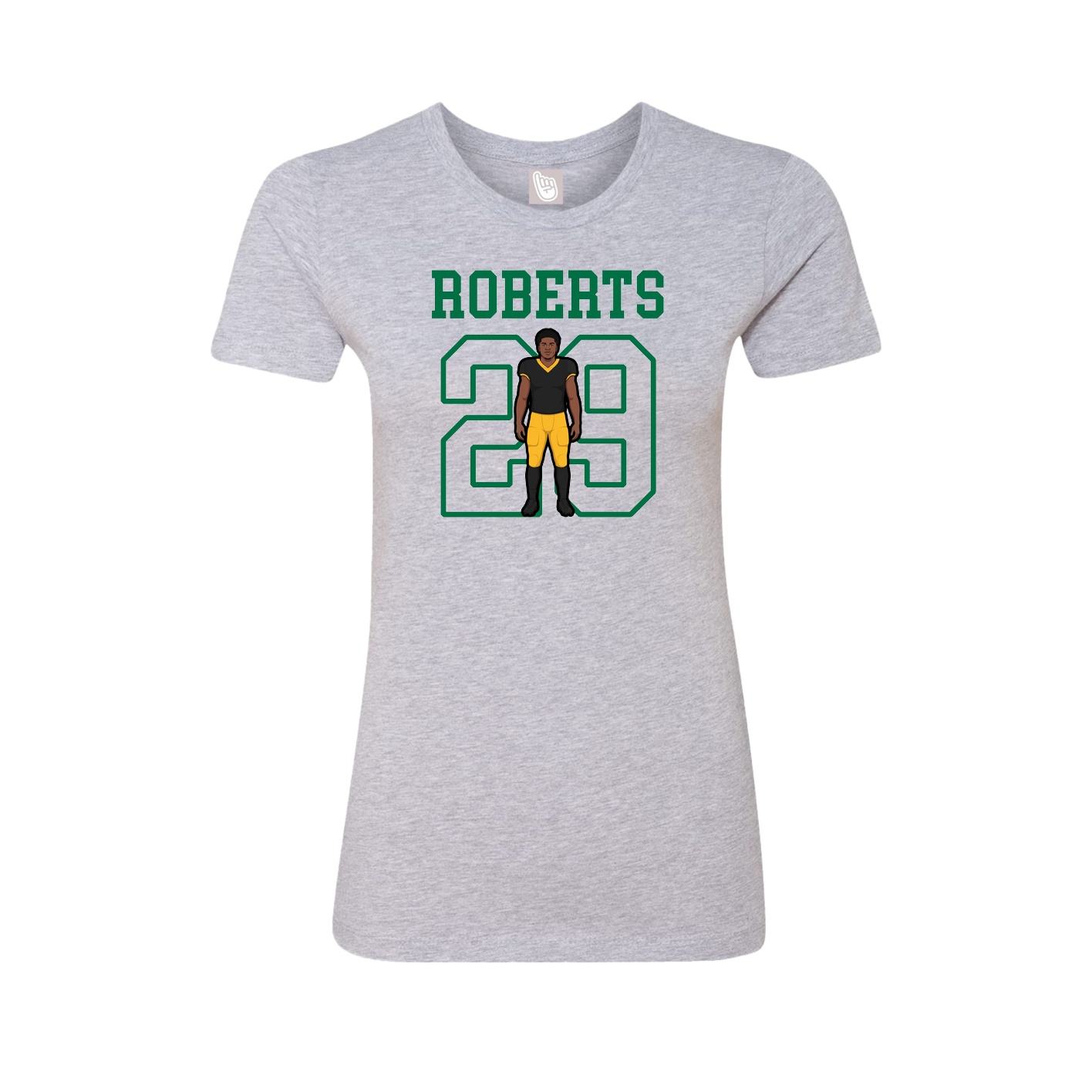 Fitted Women's Tee — Shirsey in Grey