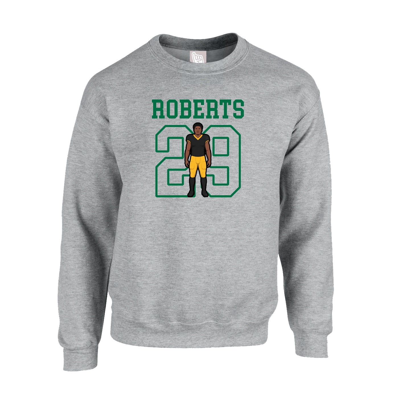 Fleece Crew — Shirsey in Grey