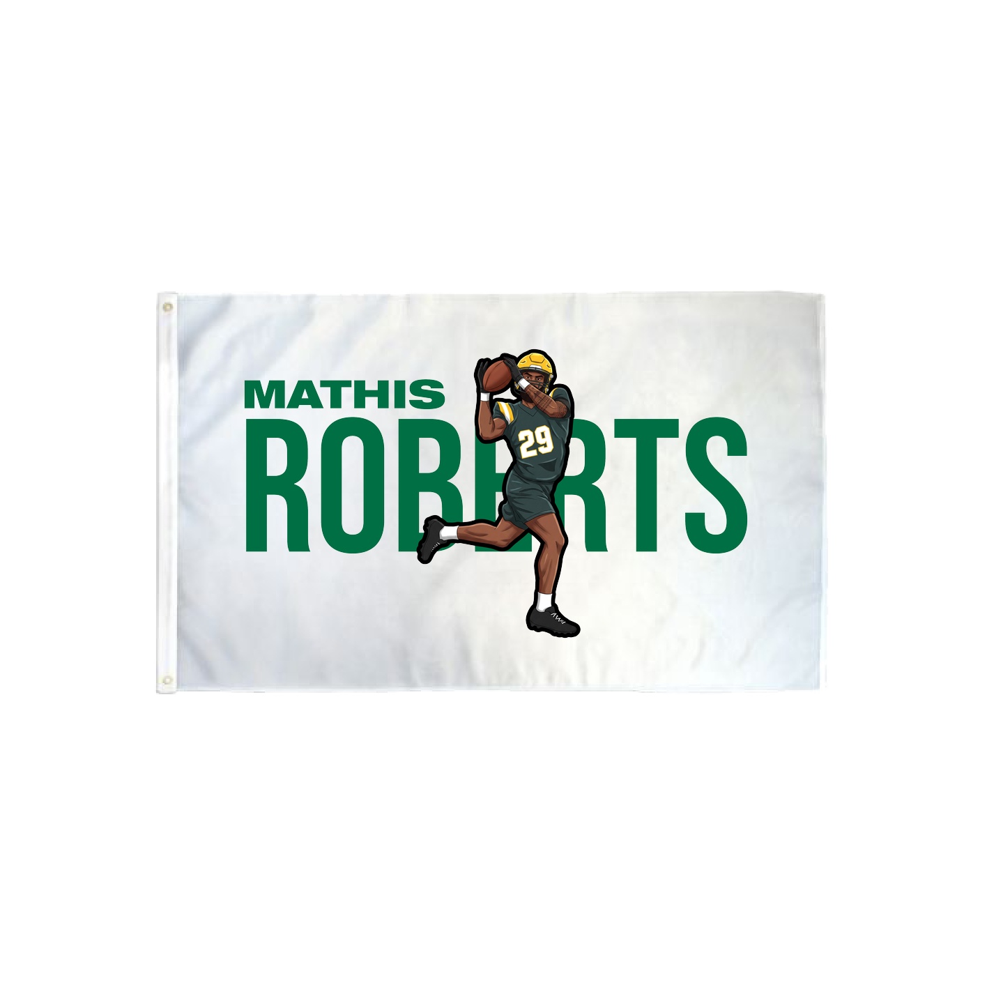 3x5 Flag — Player Name in Classic