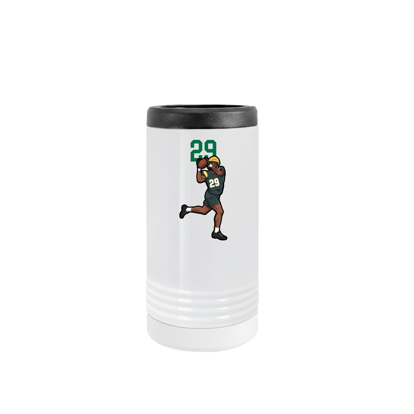 Slim Beverage Holder — Number Top in White