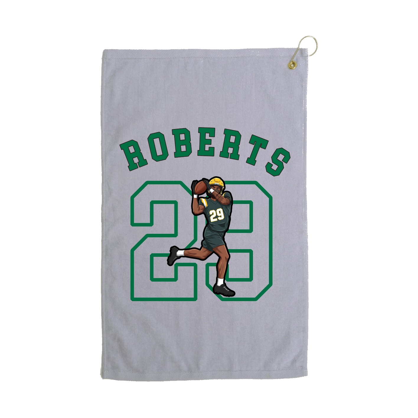 Golf Towel — Shirsey Arch in Grey