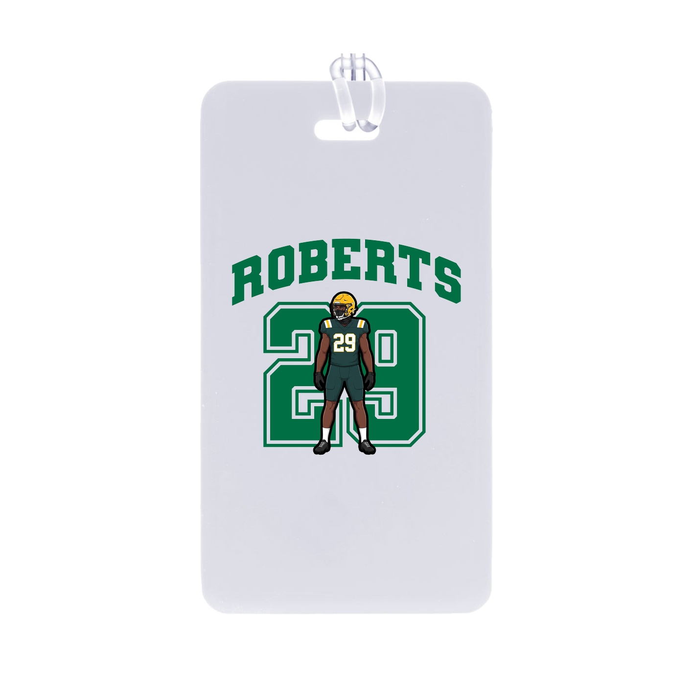Bag Tag — Number in Classic