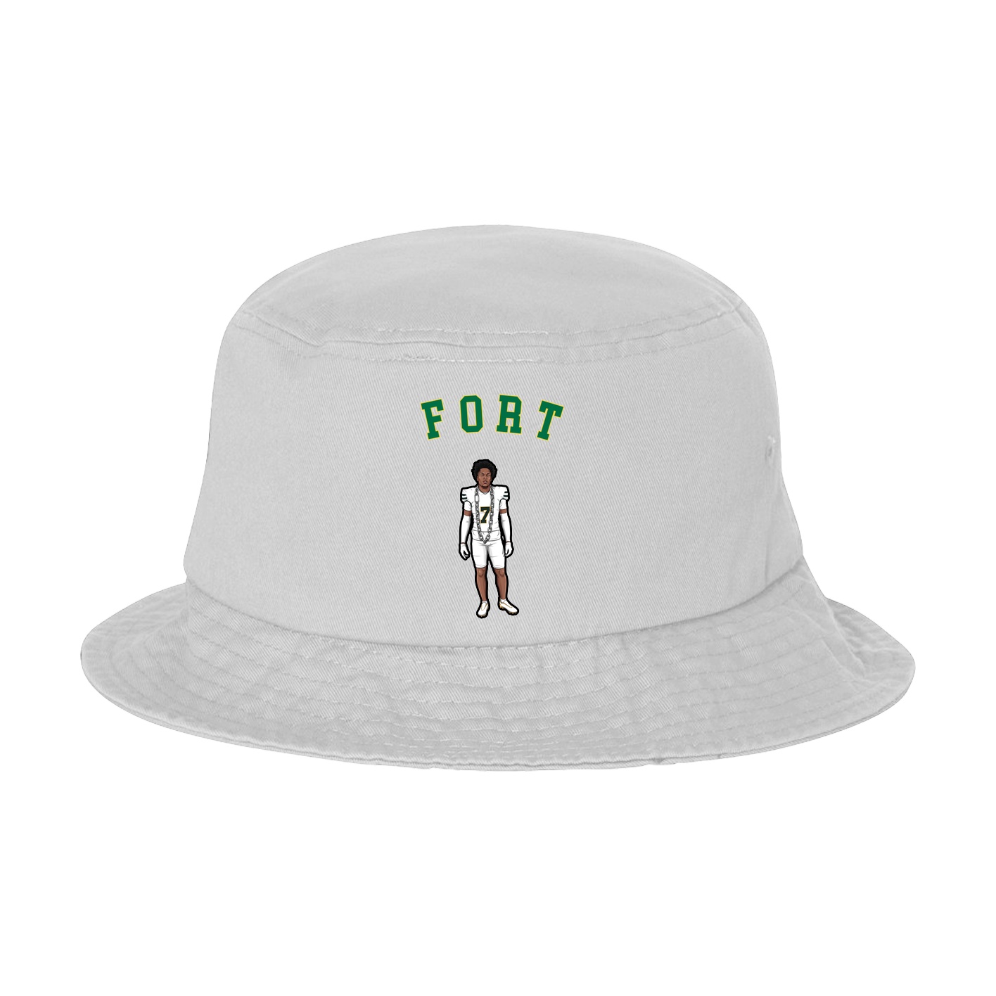 Bucket Cap — Shirsey Arch in White